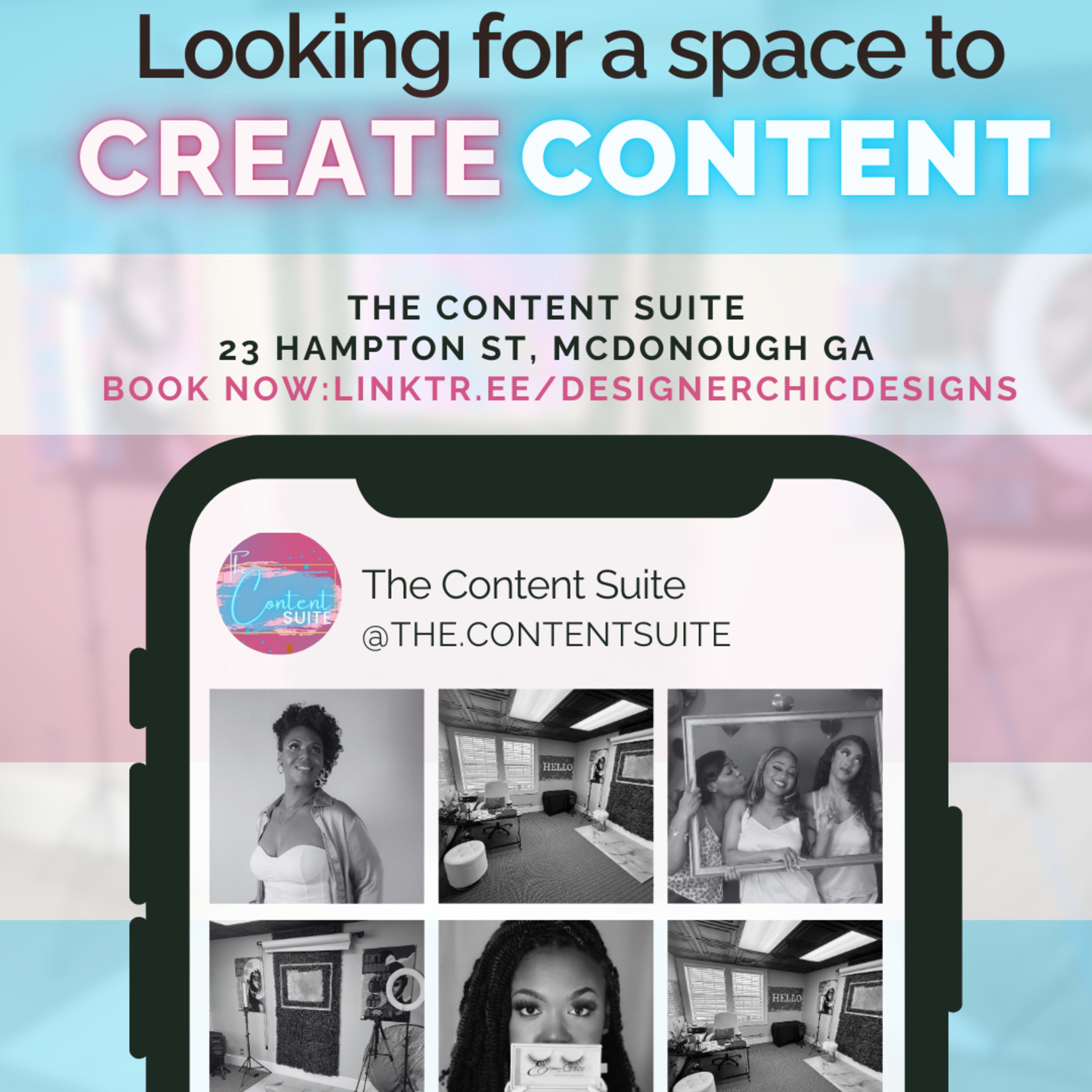Unleash Your Creative Juices - Feminine Charm Meets Artistic Vibes- McDonough Square Content Suite Image in McDonough, McDonough, GA