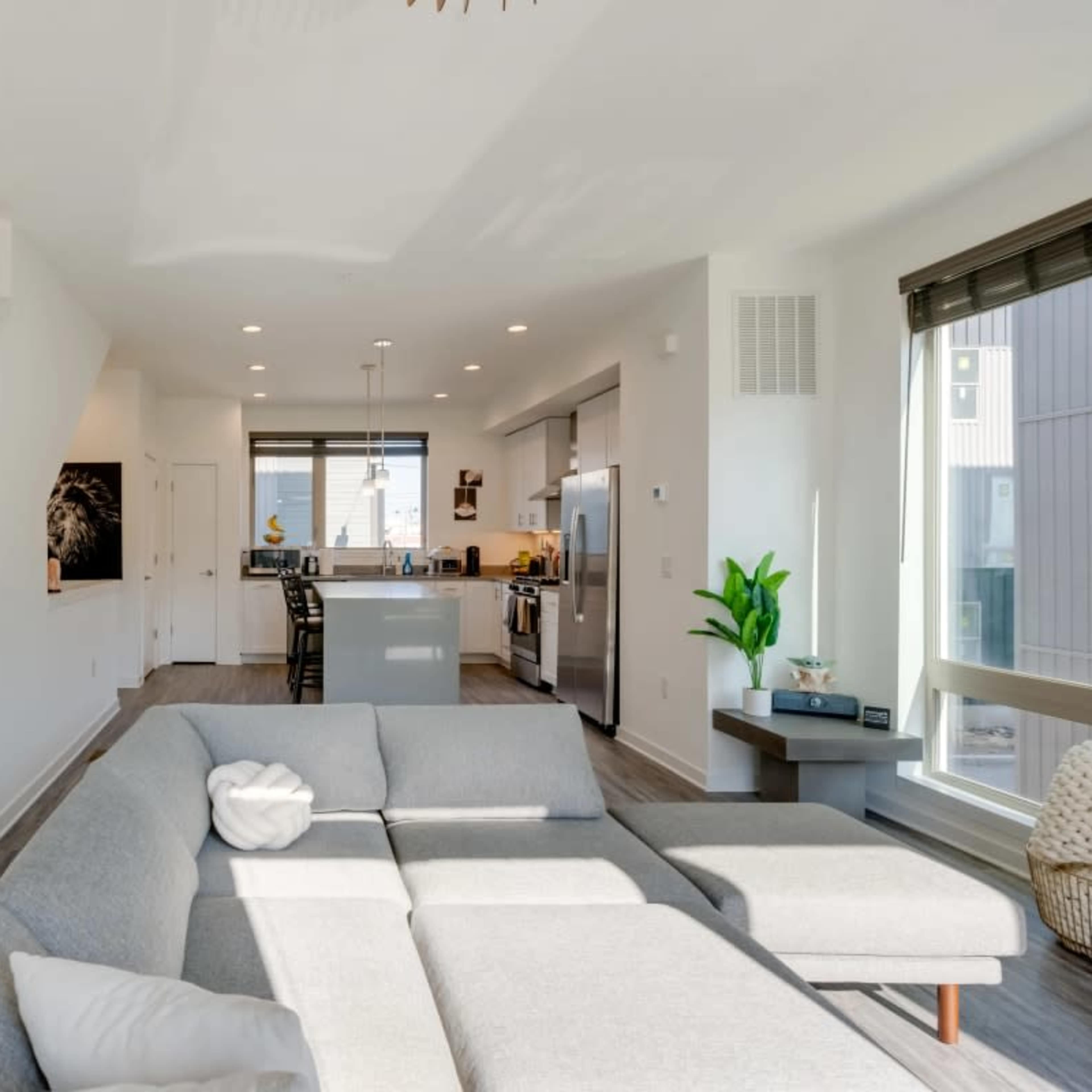 Modern Townhome w/ Private Rooftop Image in North Philadelphia, Philadelphia, PA