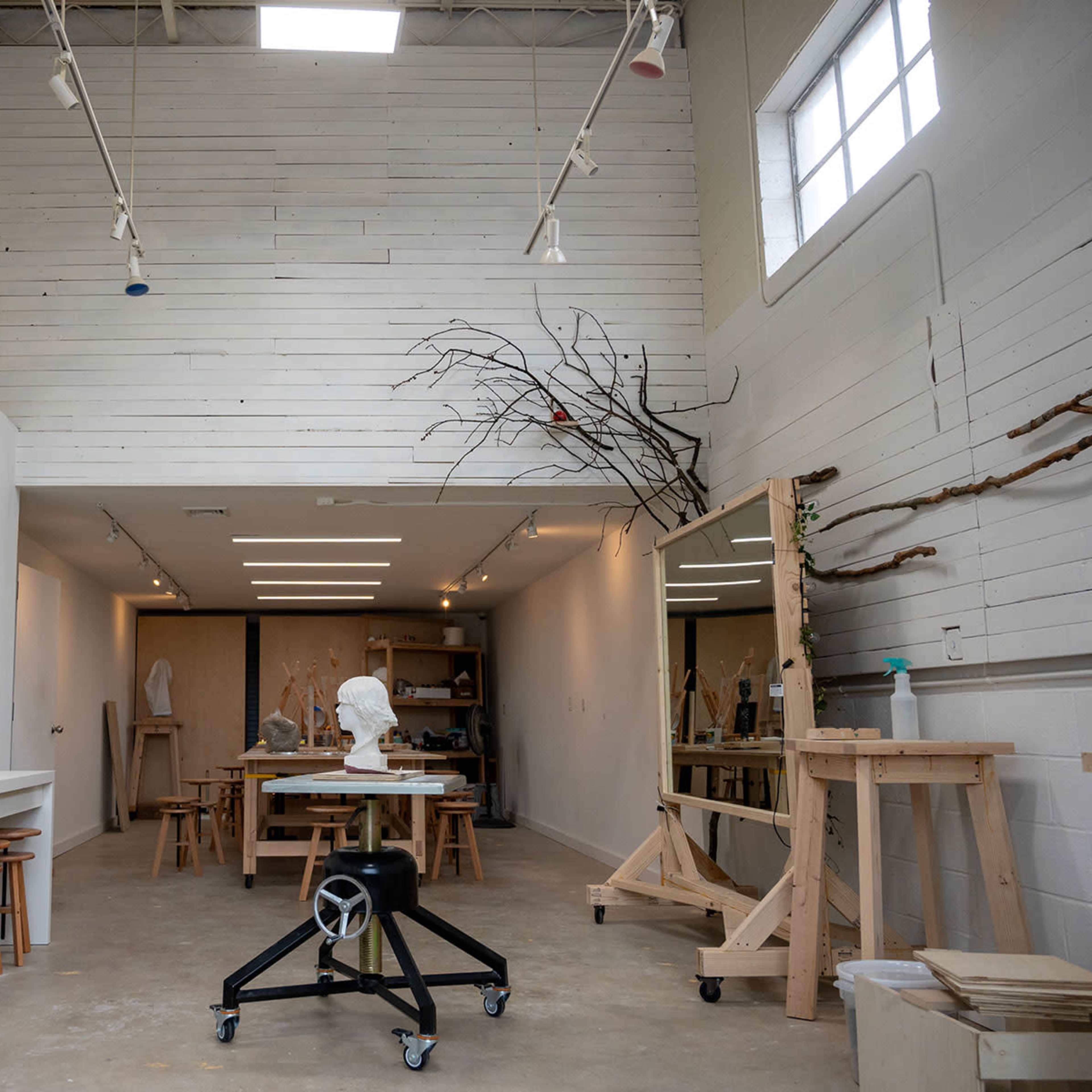 Modern luxury art studio with lounge area Image in North Hempstead, Carle Place, NY