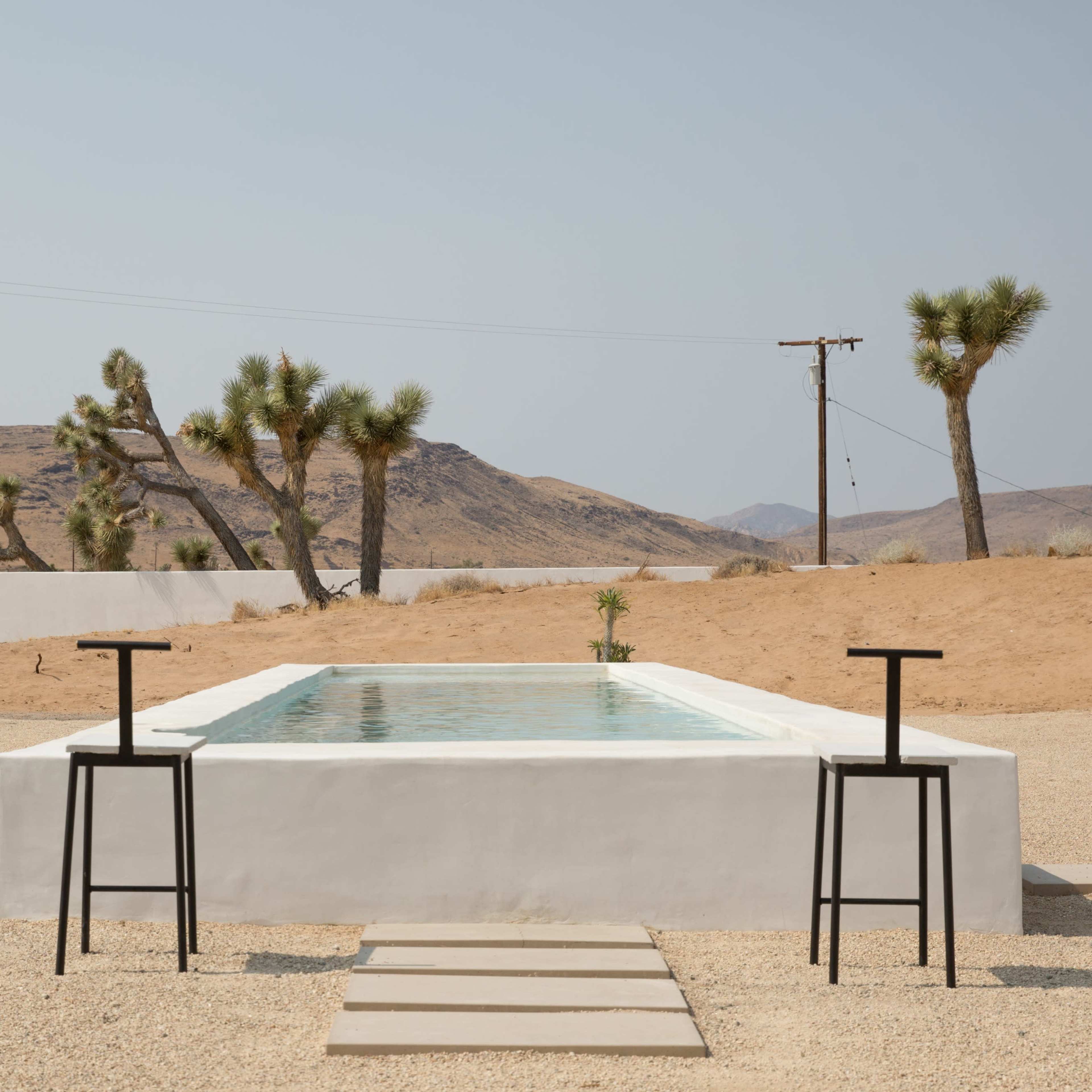 VIEWS of entire canyon from Pool Image in , Yucca Valley, CA