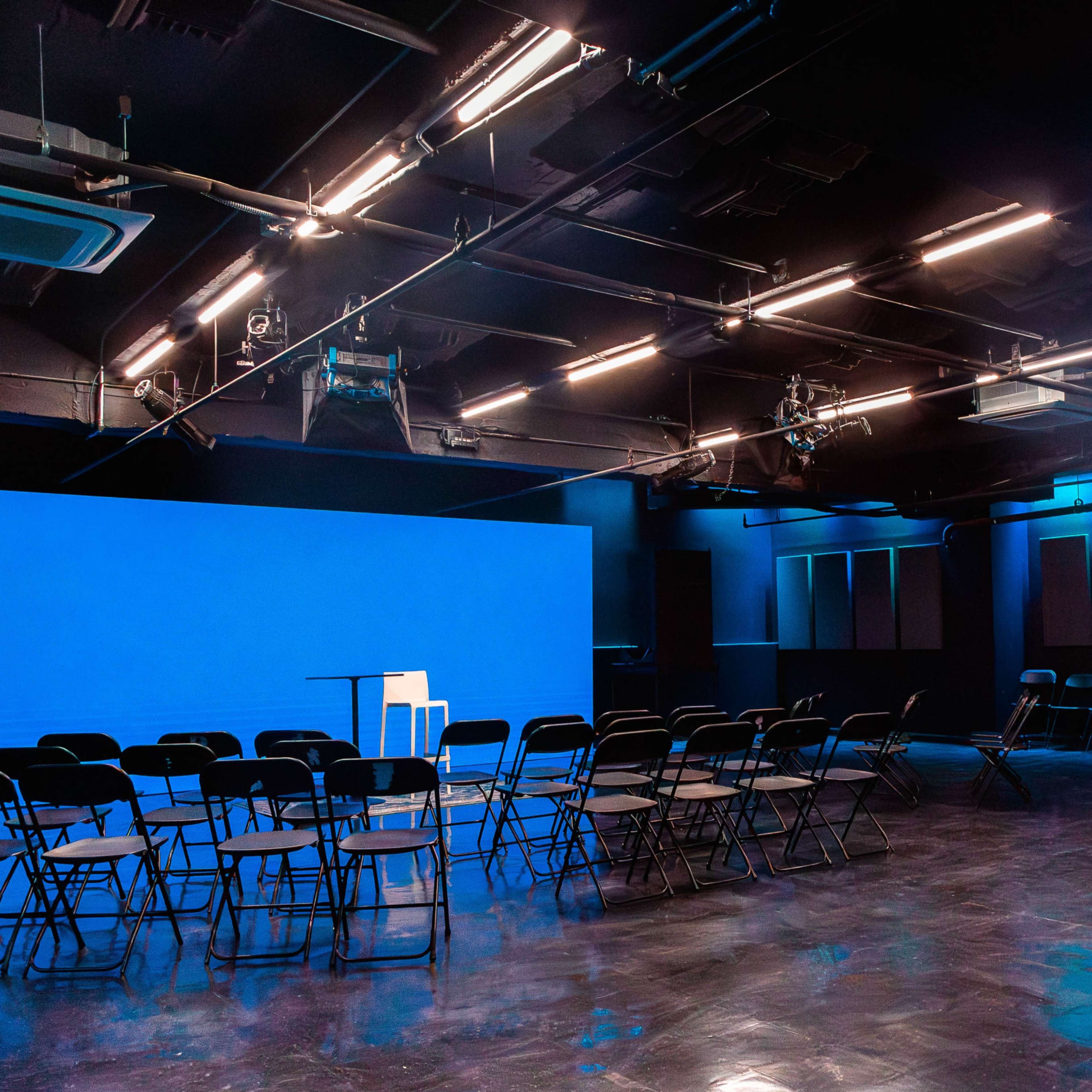 Flexible Black Box Studio - Video | Film | Music | Podcast | Event Image in Midtown Manhattan, New York, NY