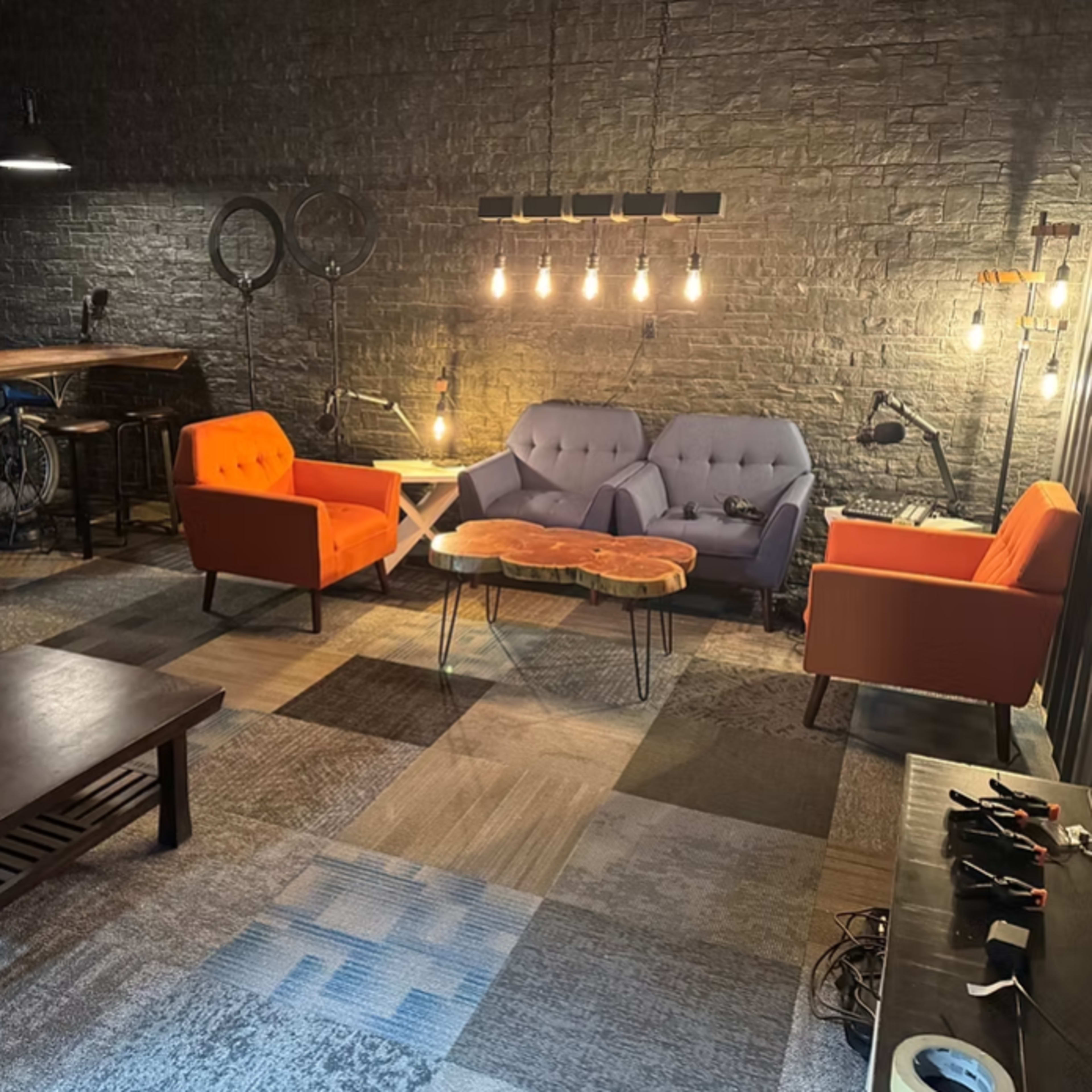 Sleek & Modern Podcast Studio in Fox Valley, Wisconsin Image in Dale, Hortonville, WI