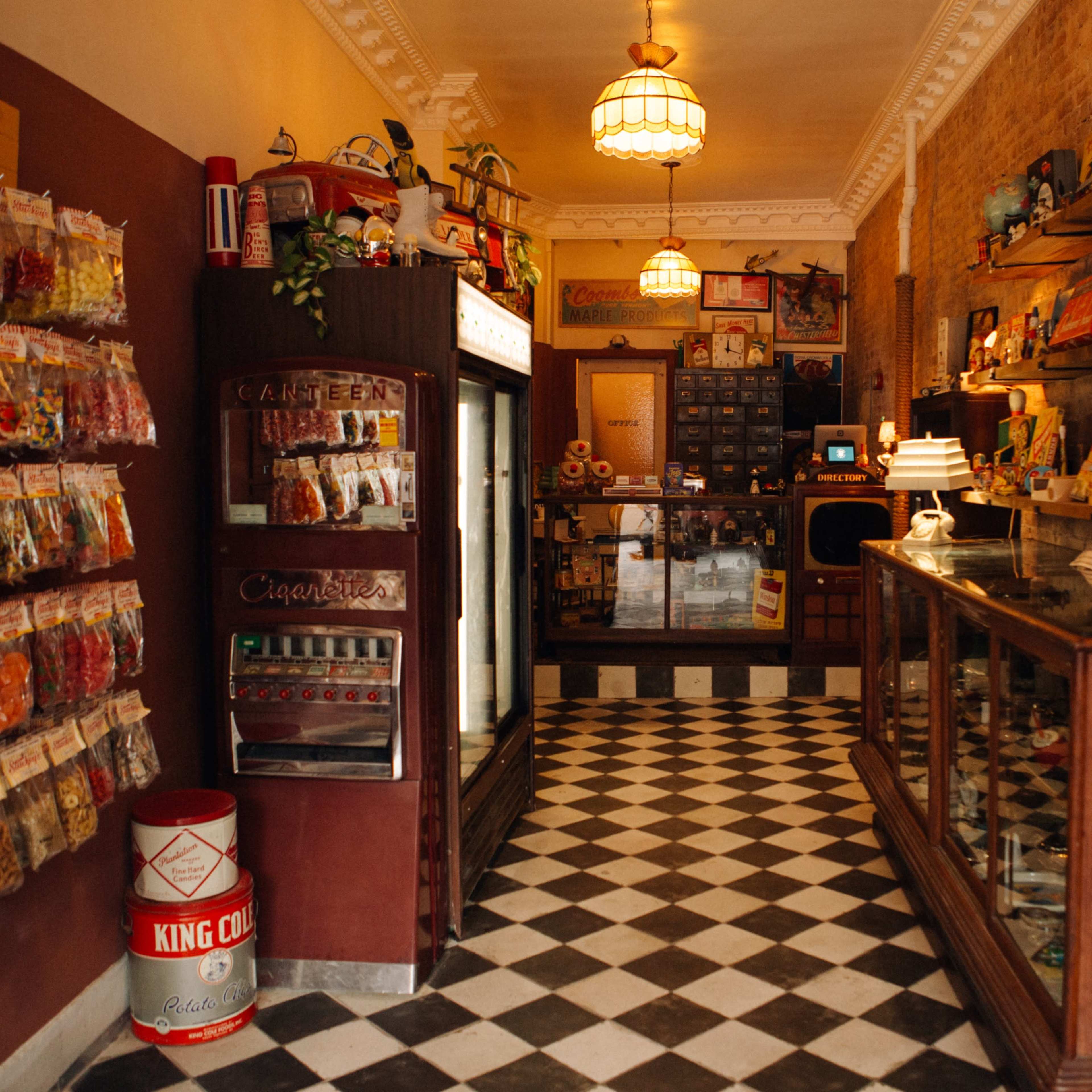 RETOR STYLED ANTIQUE & CANDY STORE Image in Lower Manhattan, New York, NY