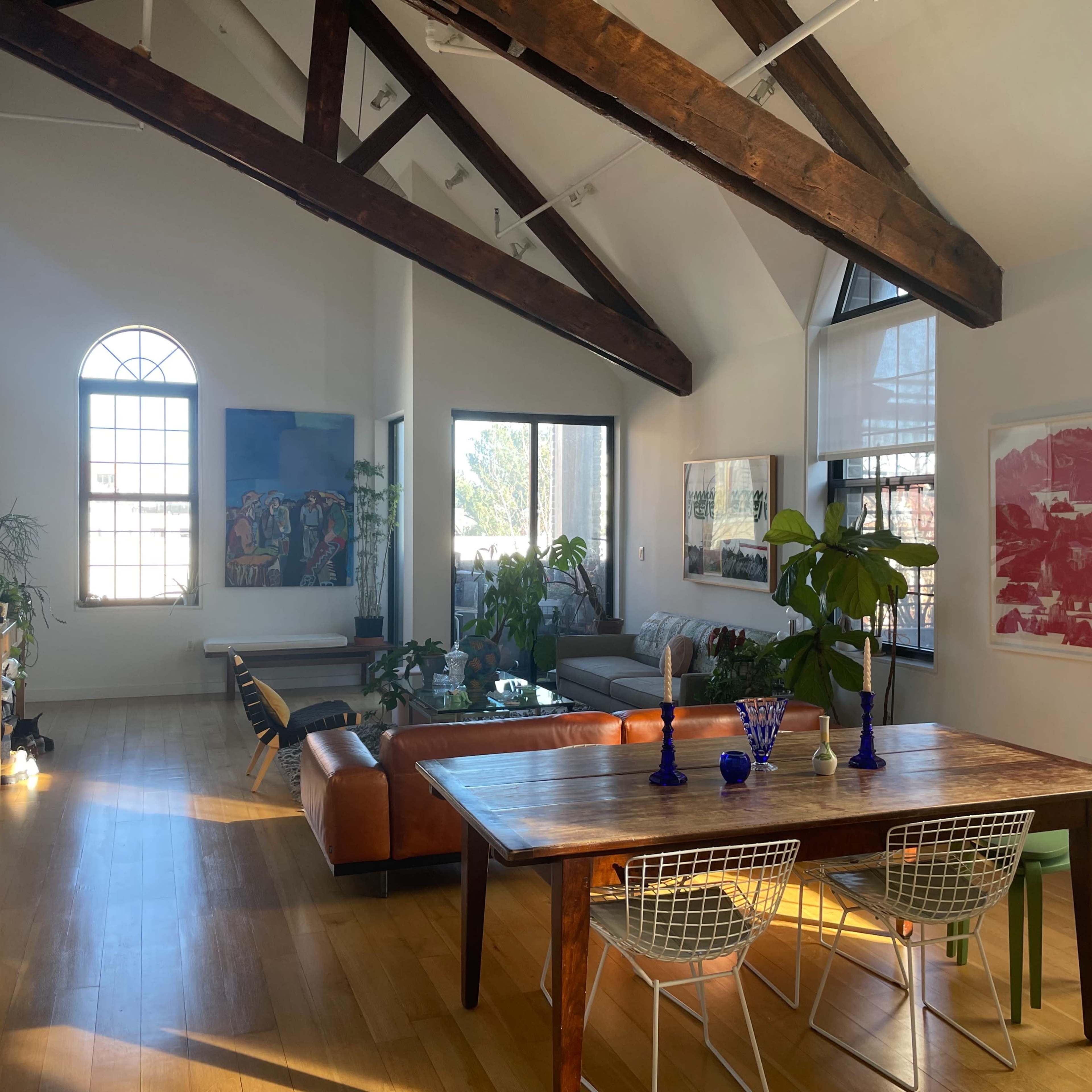 Unique Converted Church Loft Apartment with Soaring Ceilings and Great Light Image in Greenpoint, Brooklyn, NY