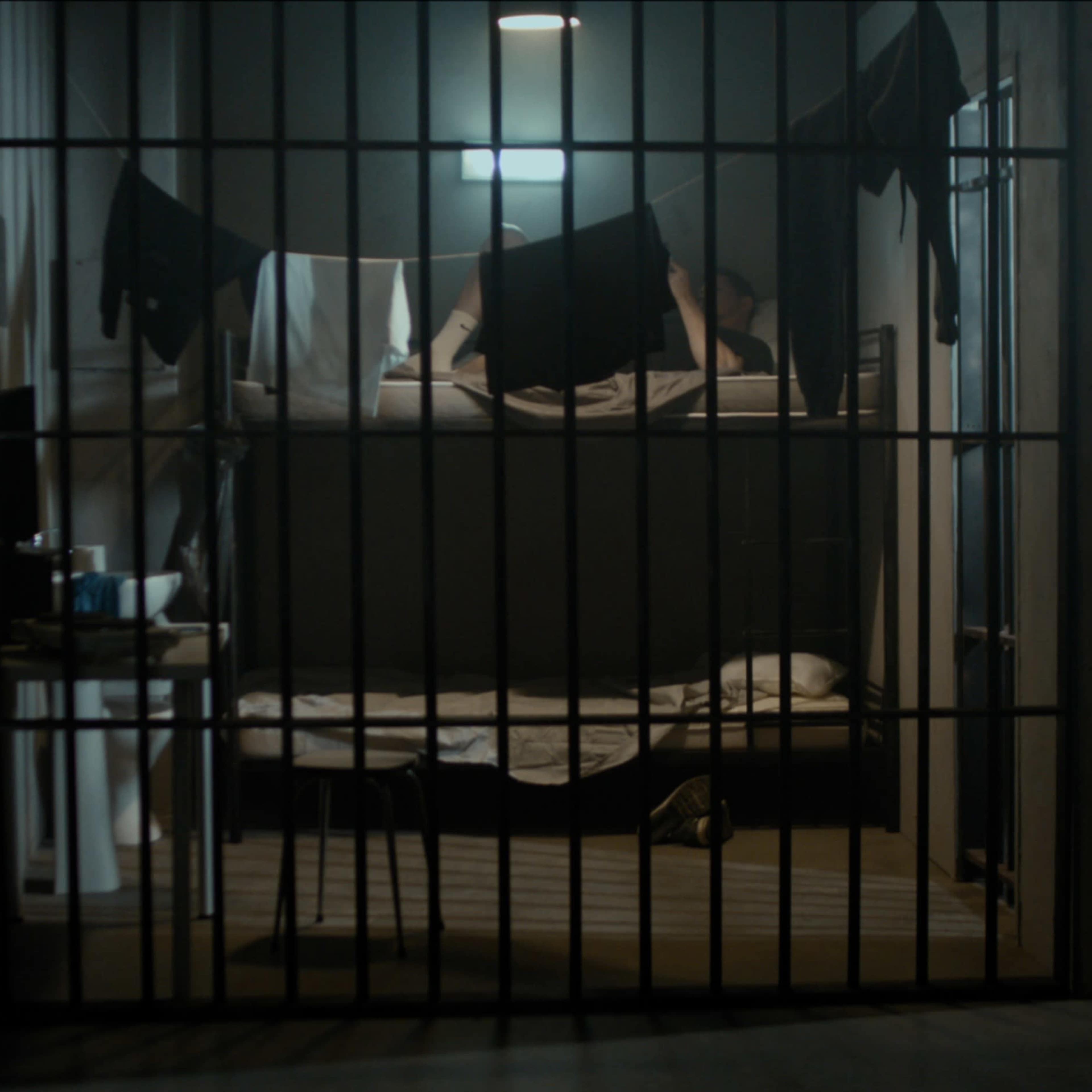 Décor prison en studio Image dans , Igny, Île-de-France