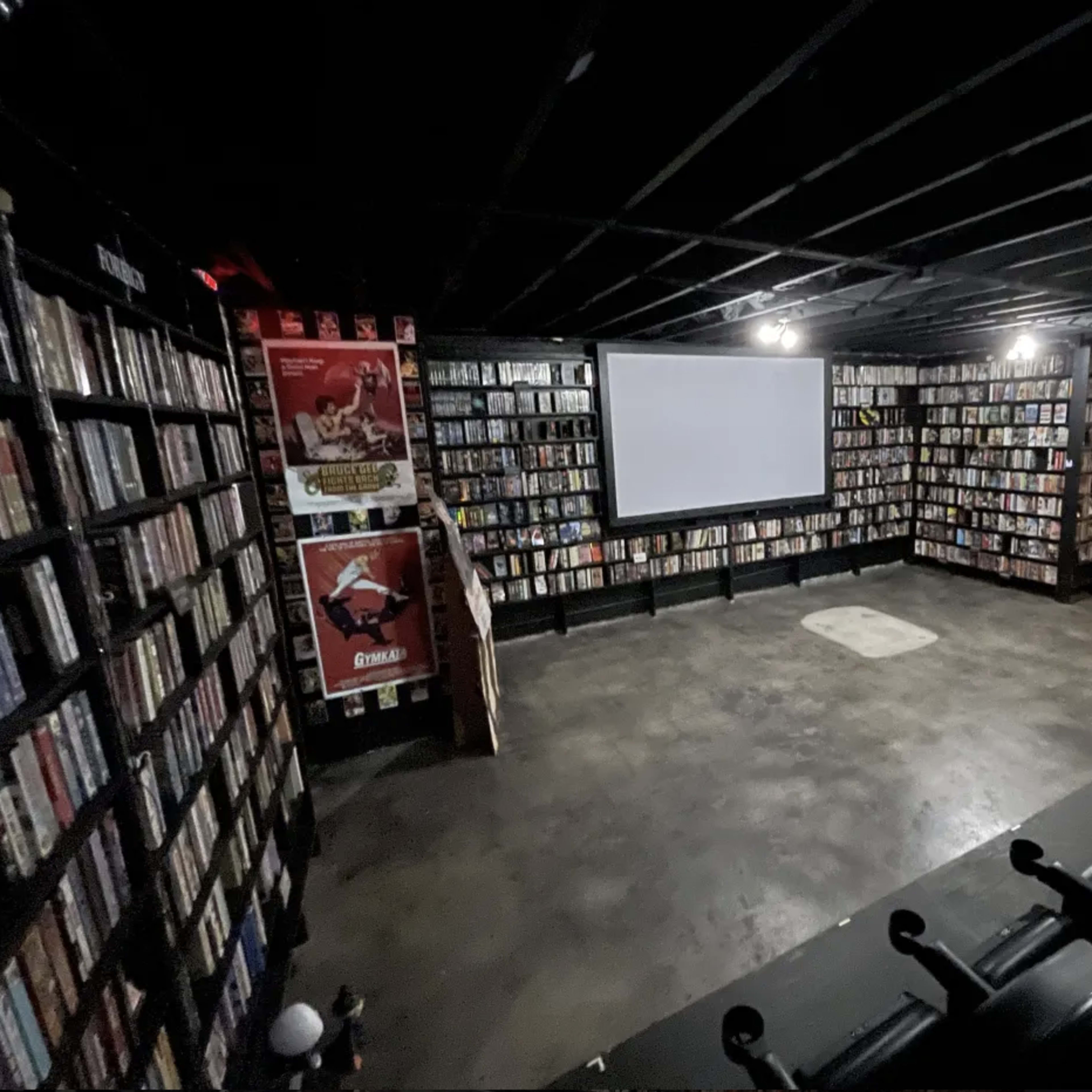 Rent an Entire Video Store with Built in Micro Cinema Theatre Image in North Loop, Austin, TX