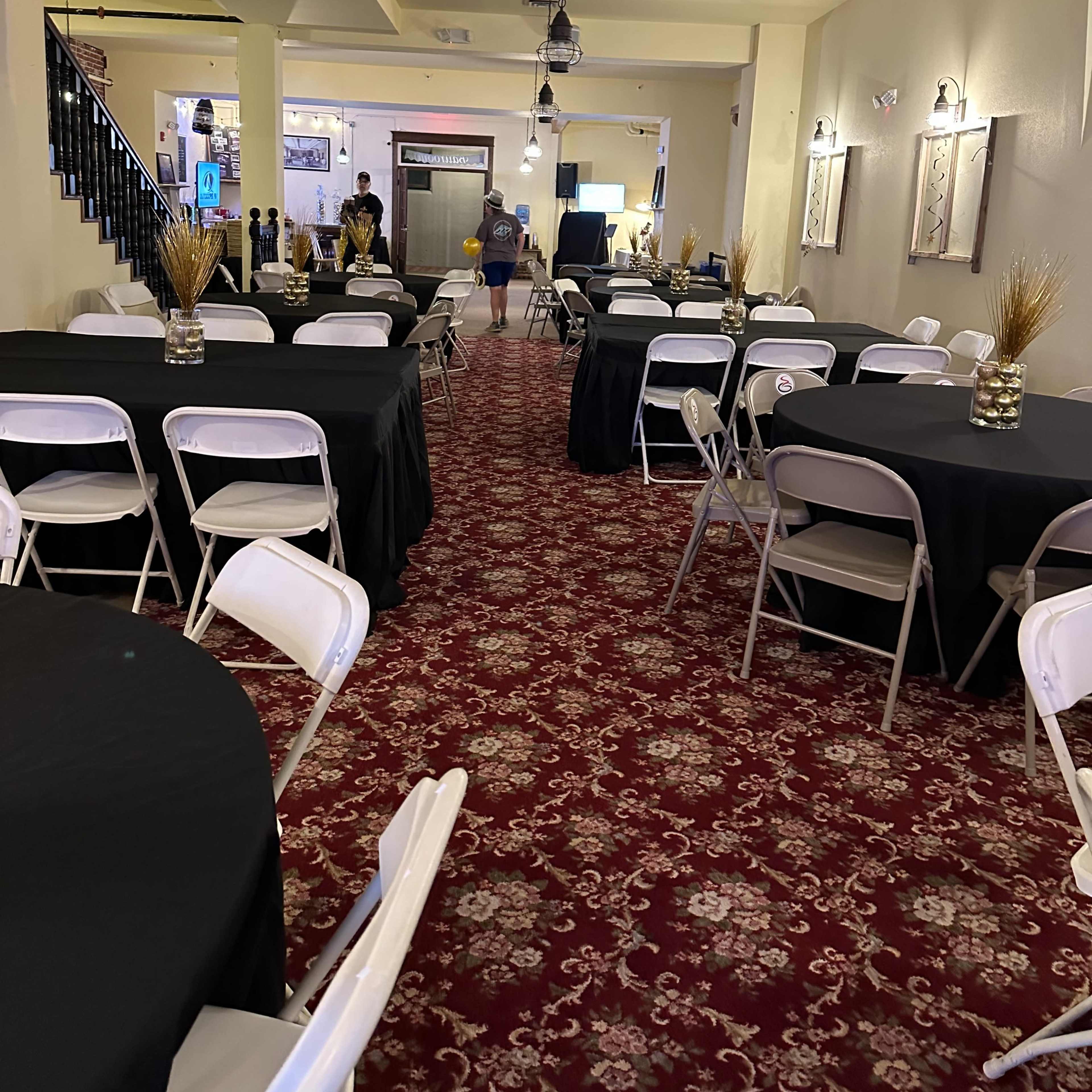 Beautiful Event Space in a Historic Hotel Image in , La Grande, OR