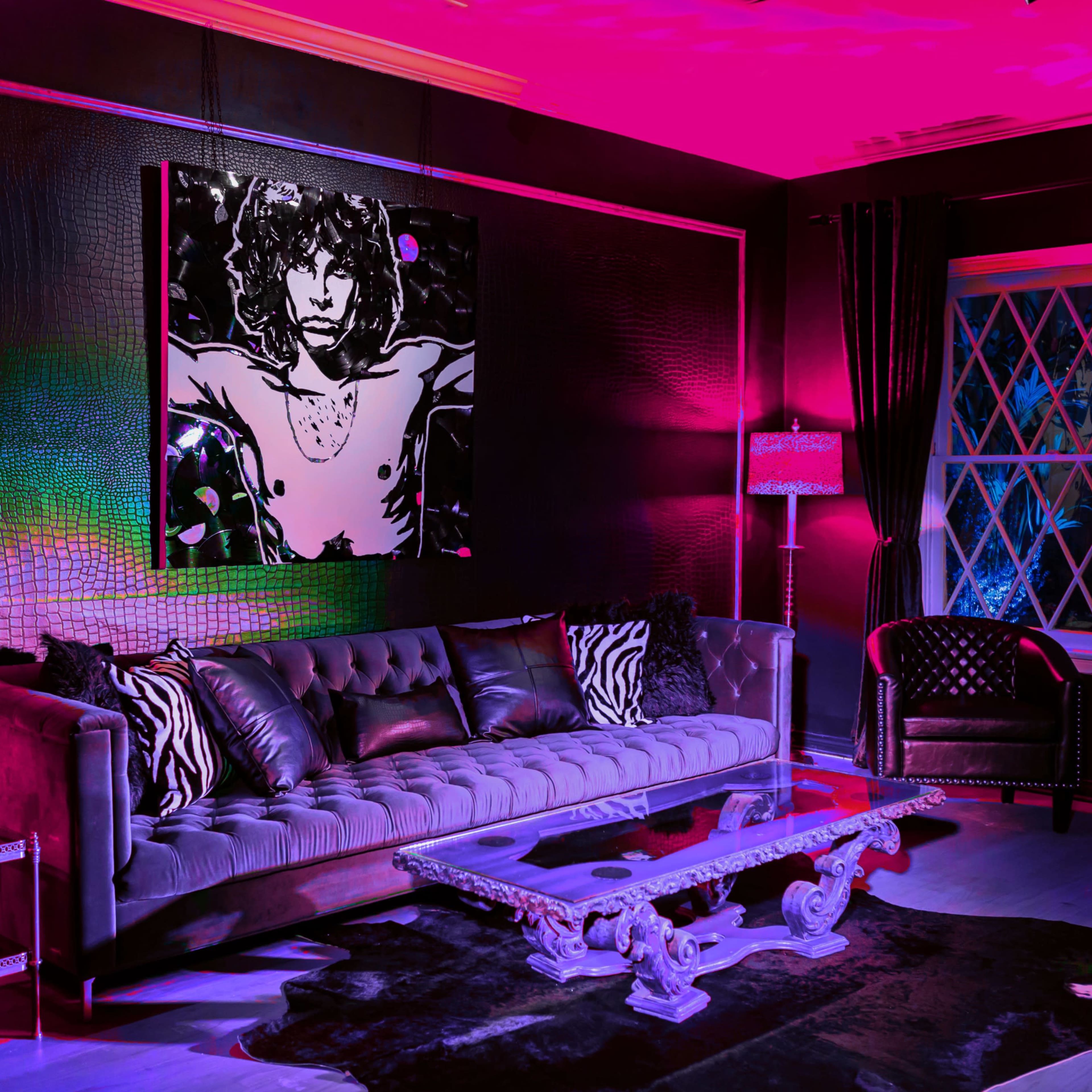 Secret Lounge that Hovers over the Sunset Strip. Image in Central LA, West Hollywood, CA