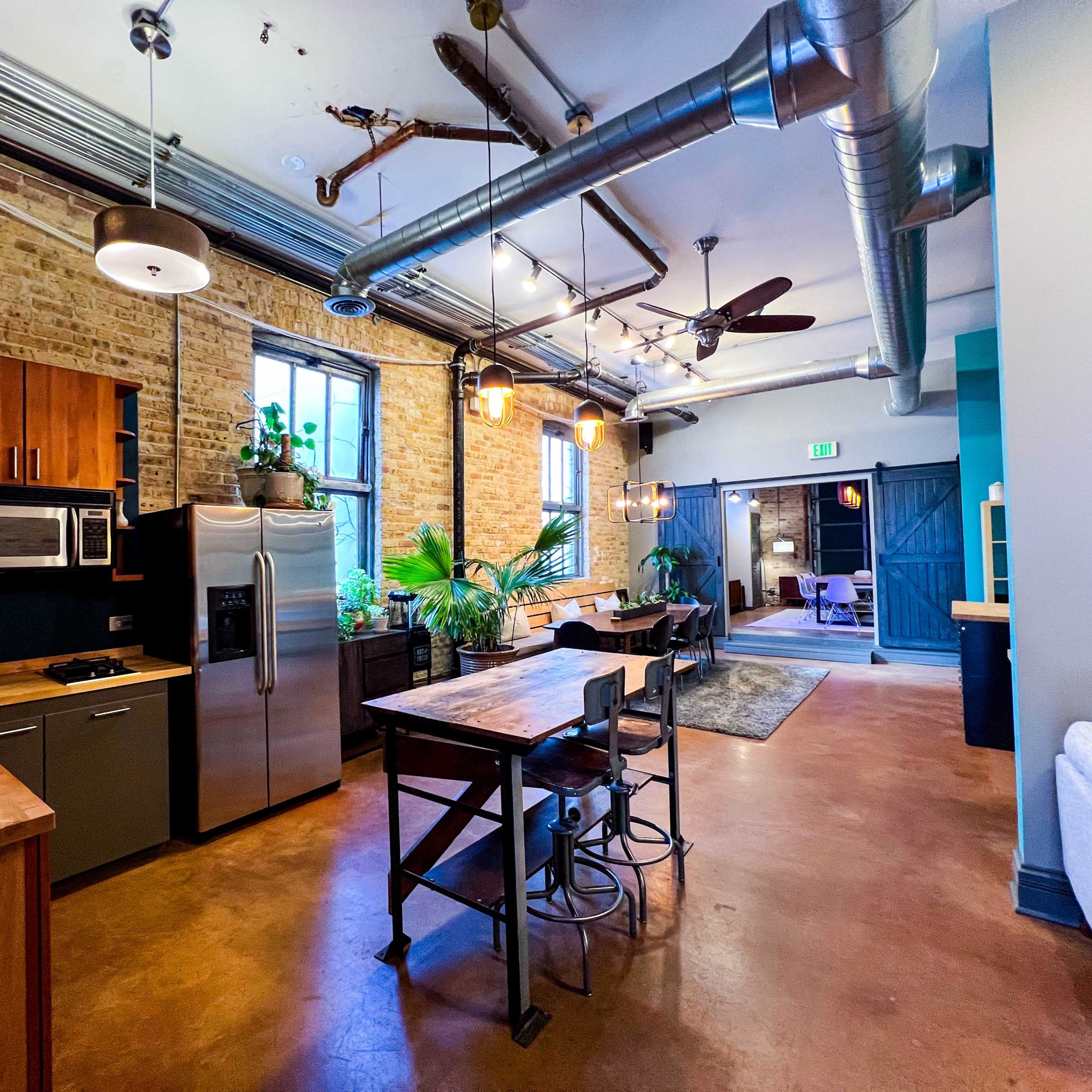 Art-Filled, Vintage Wicker Park Bucktown Venue Image in West Town, Chicago, IL