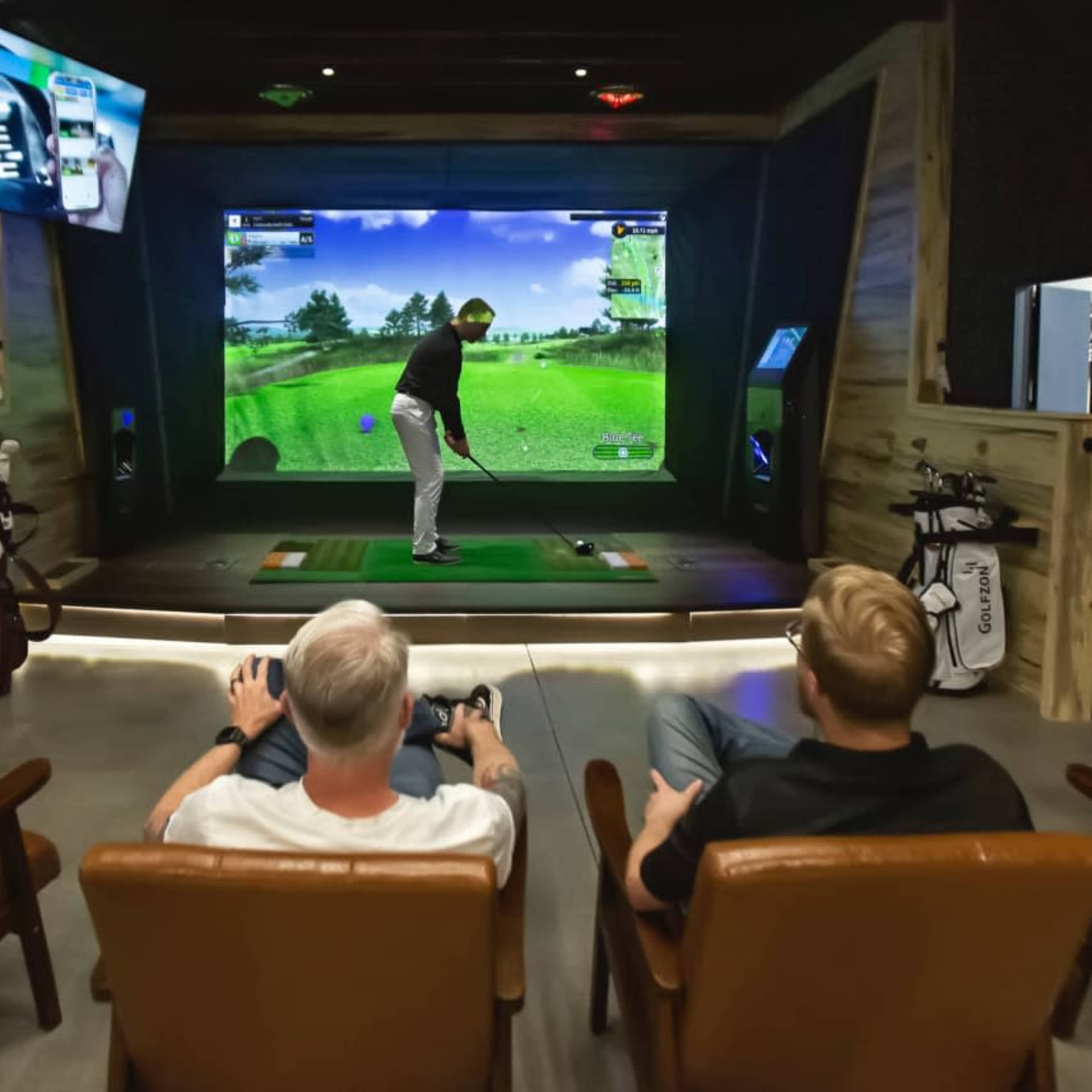 Private Indoor Golf Lounge in Lone Tree Image in Lone Tree, Lone Tree, CO
