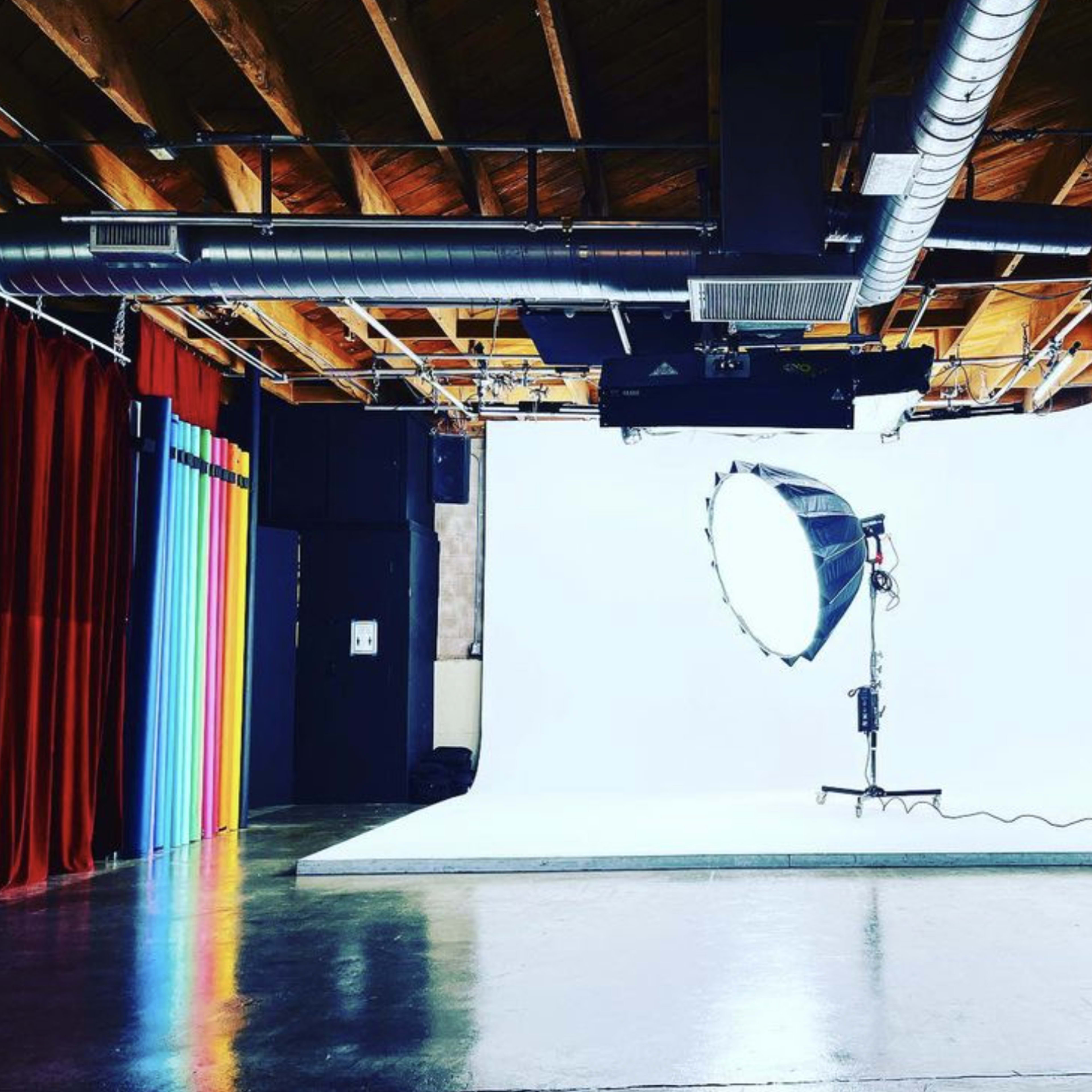 Pre-Lit RGB Cyclorama - Ground Floor Studio in Eagle Rock. Image in Northeast Los Angeles, Los Angeles, CA