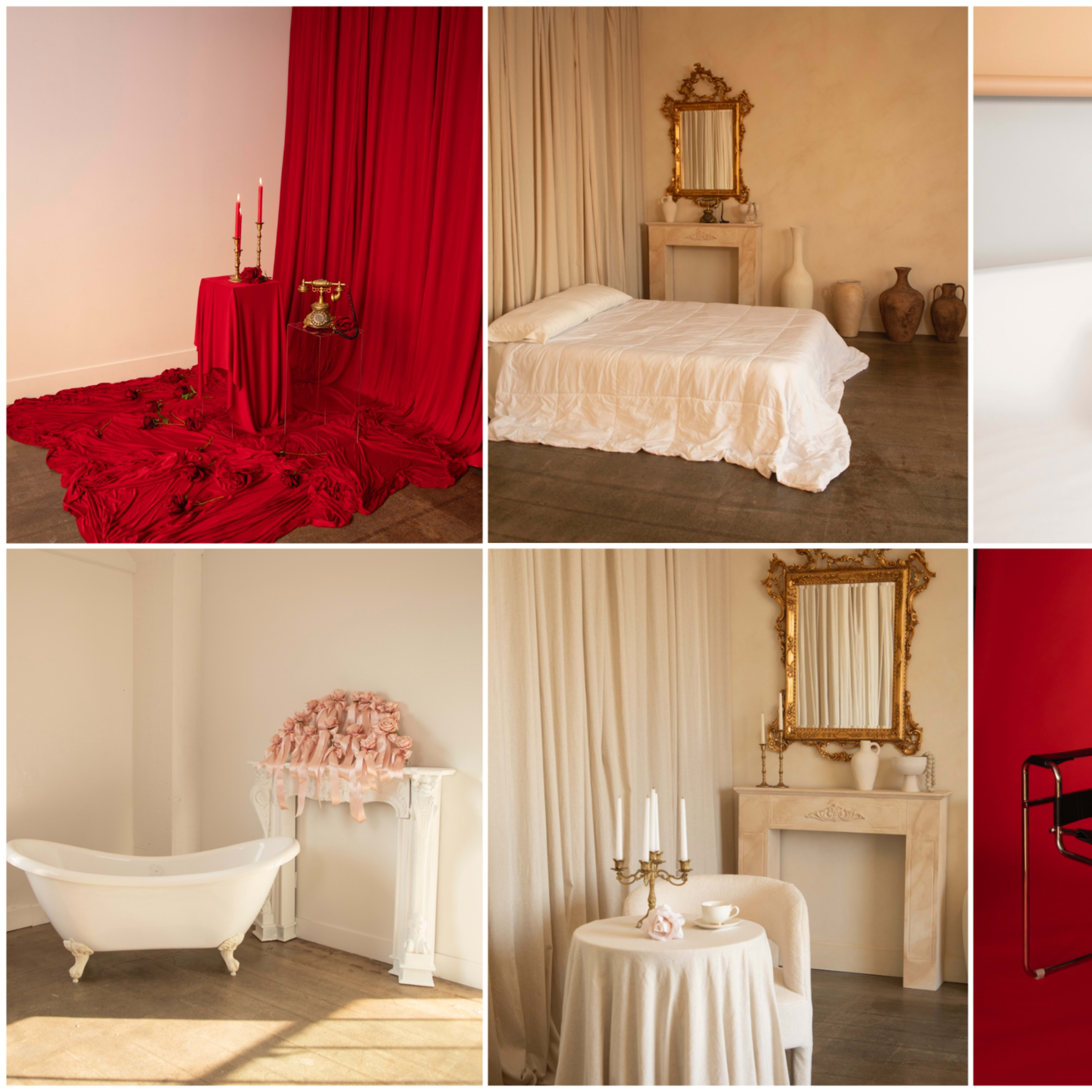 Minimalist Chic Natural Light Studio with white seamless backdrops Image in Central LA, Los Angeles, CA