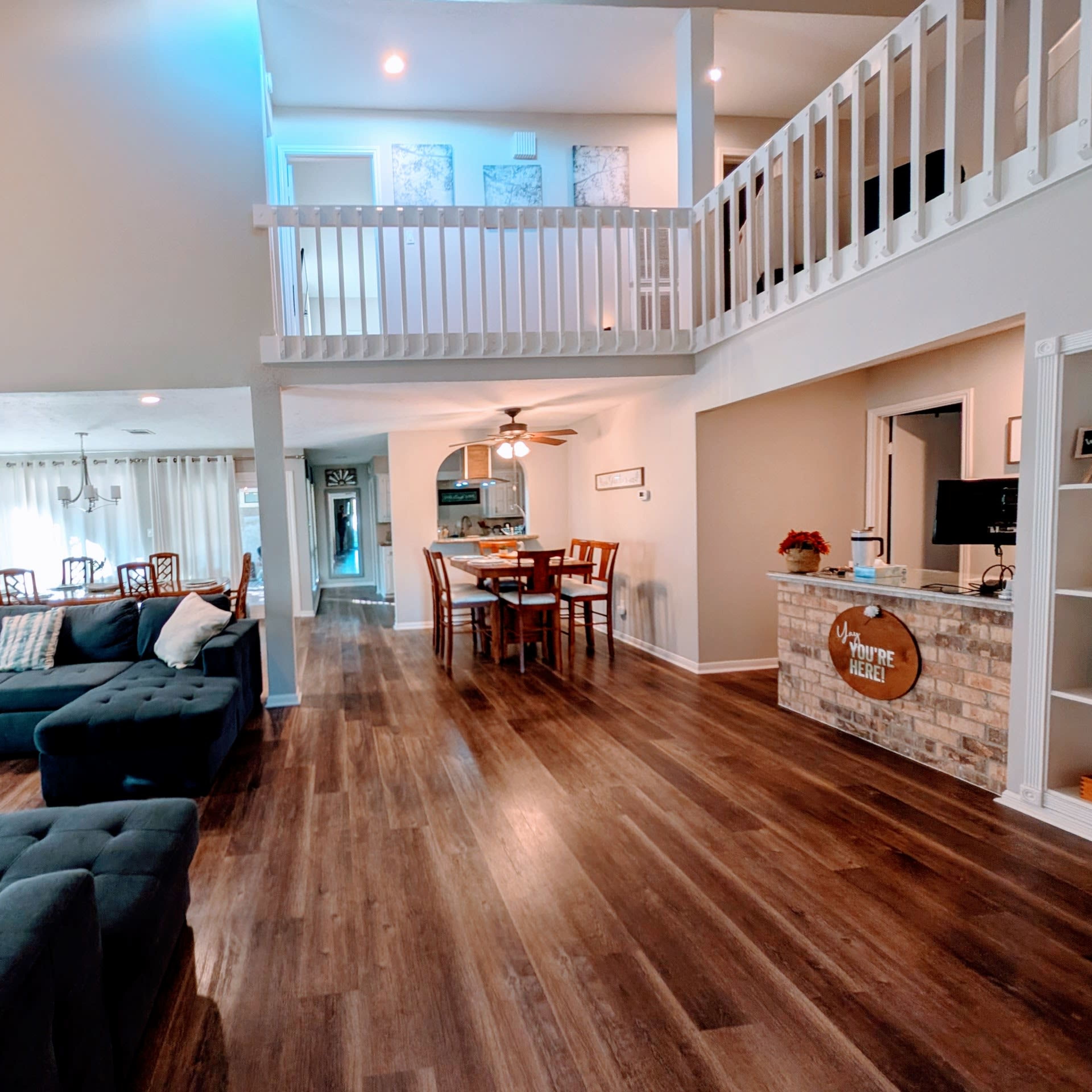 Spacious rooms for cooking, dining and socializing Image in Conroe, Montgomery, TX