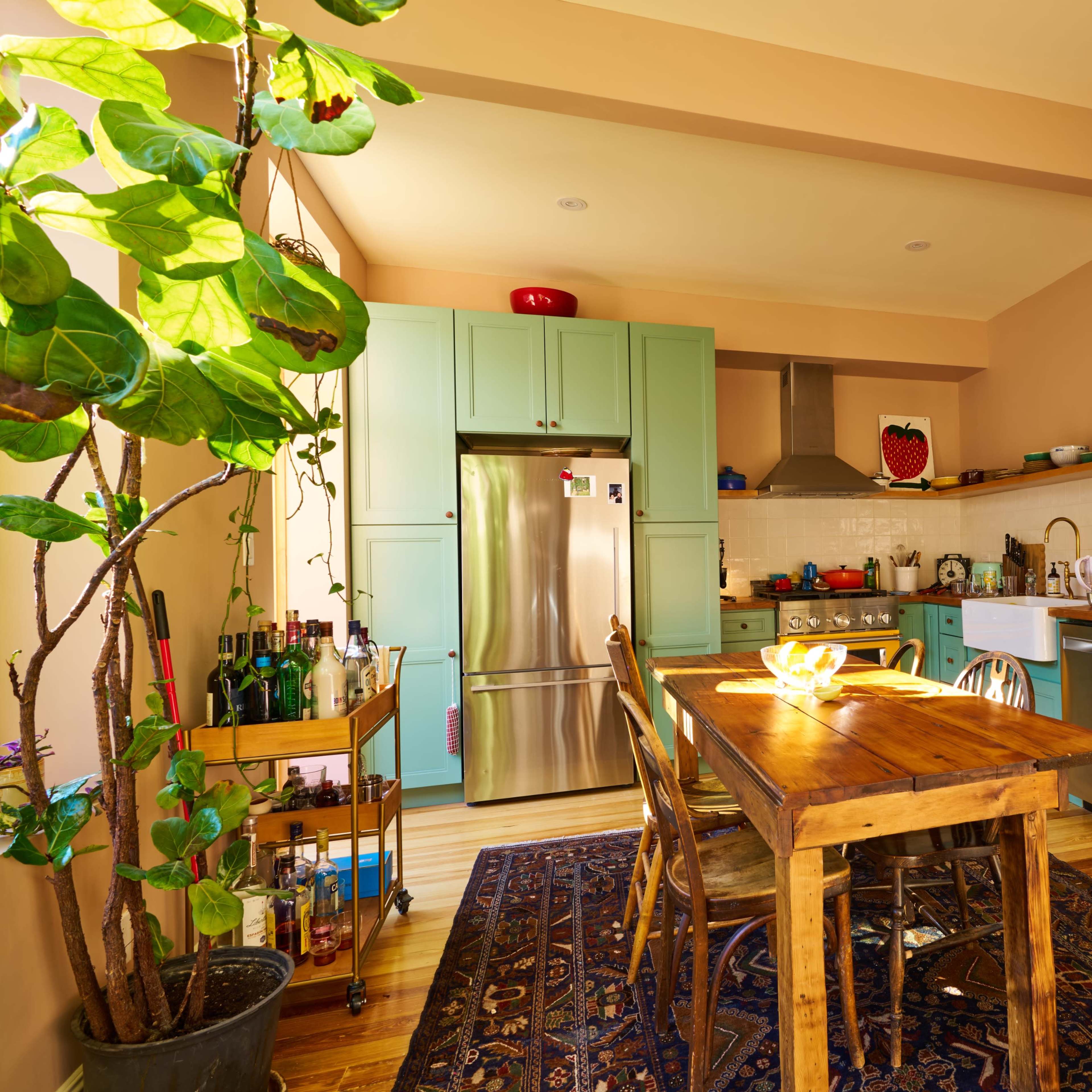 Charming Red Hook Townhouse with Colorful Character Image in Red Hook, Brooklyn, NY