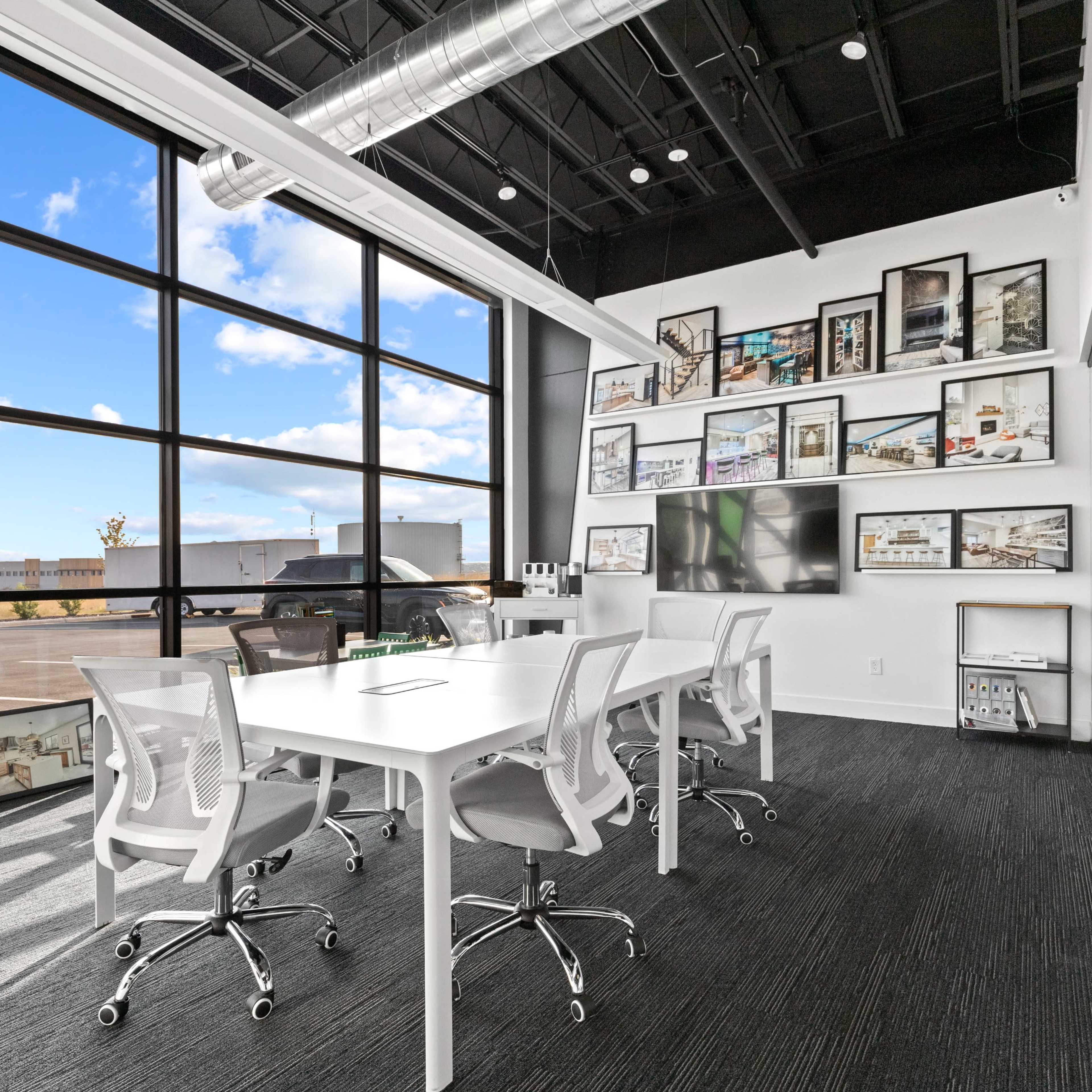 Spacious Conference Room w/ floor -to-ceiling windows! Image in Lafayette, Lafayette, CO