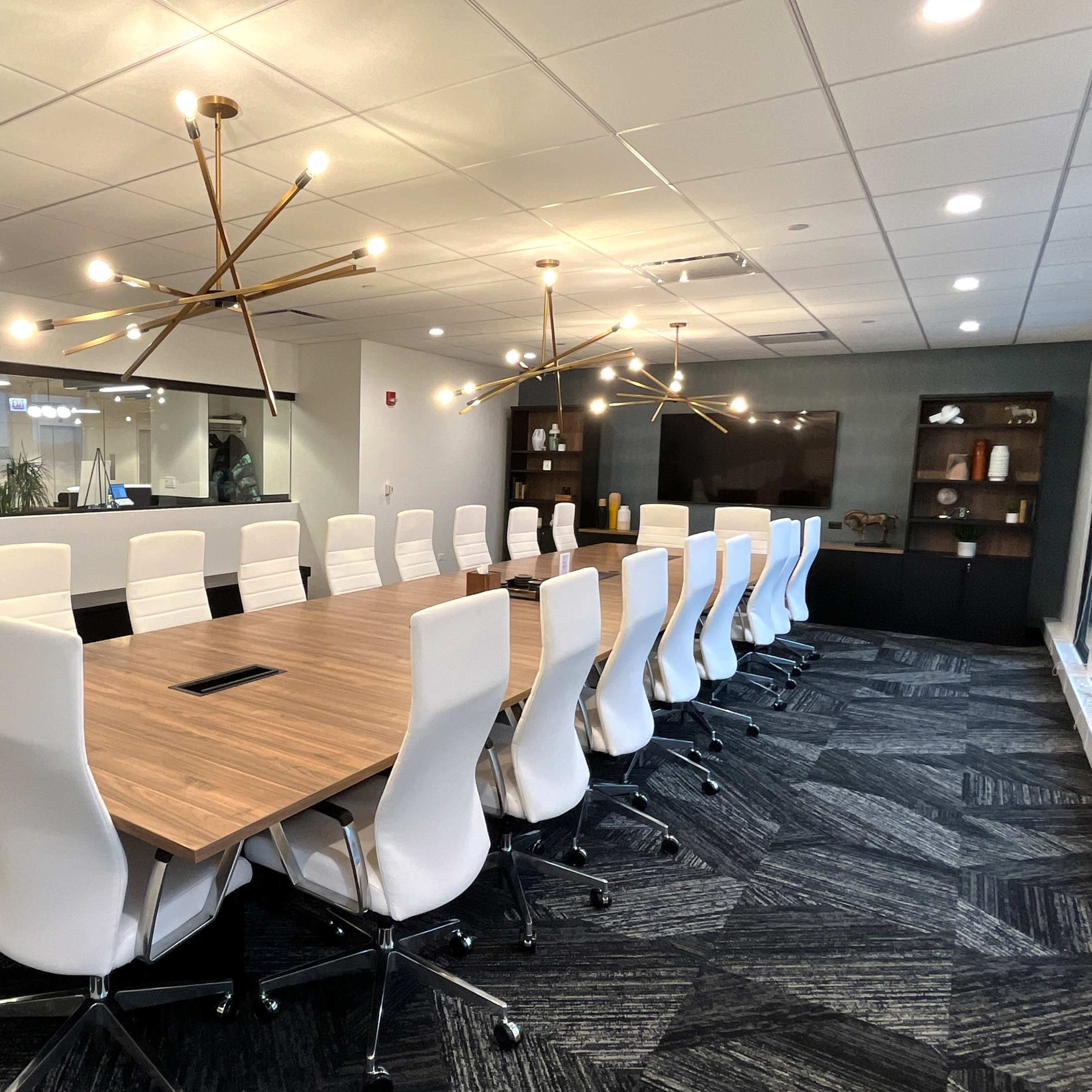 Beautifully Designed Boardroom Image in Elk Grove Township, Rolling Meadows, IL