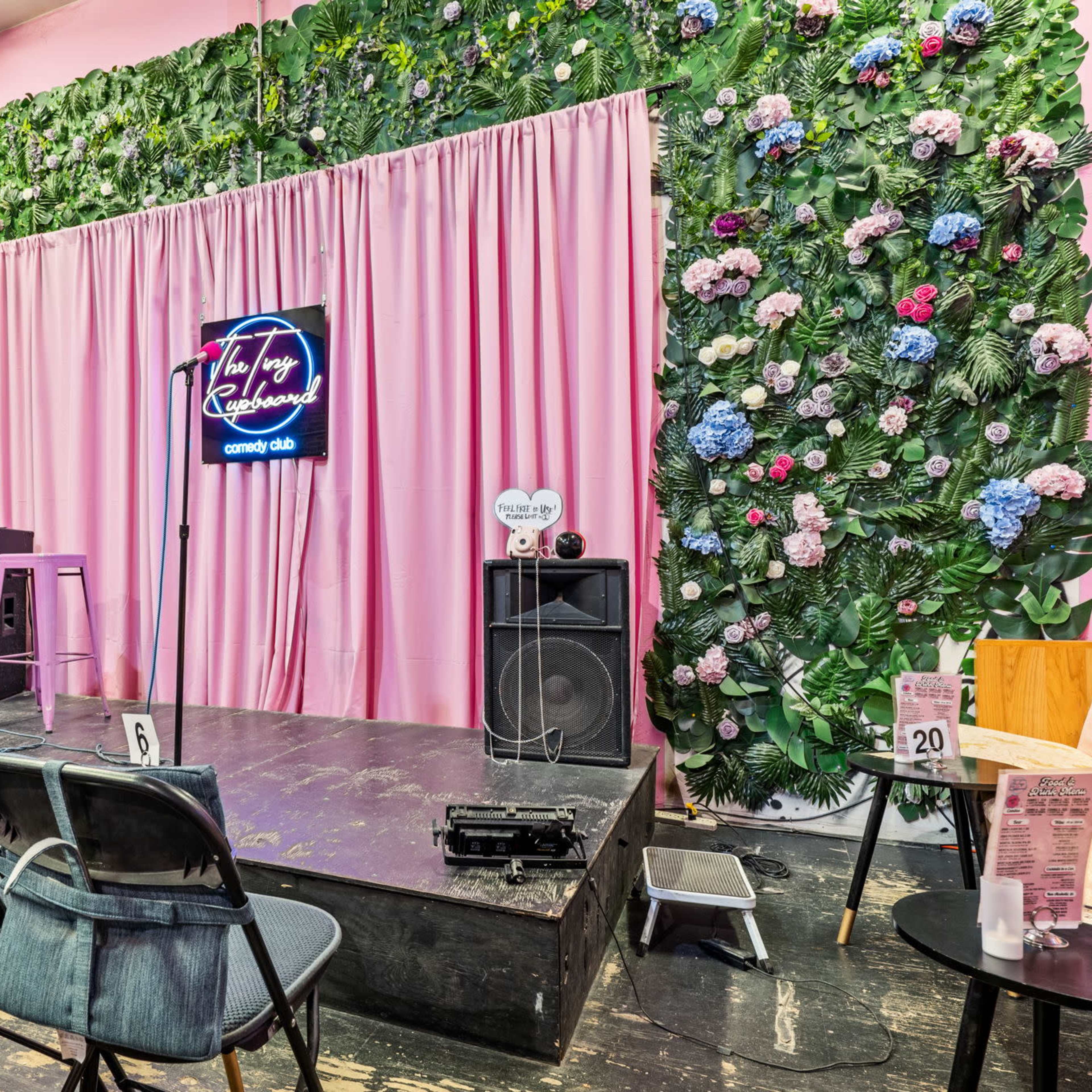 Festive Theater with Stage for Events, Photo and Video Shoots Image in Bushwick, Brooklyn, NY