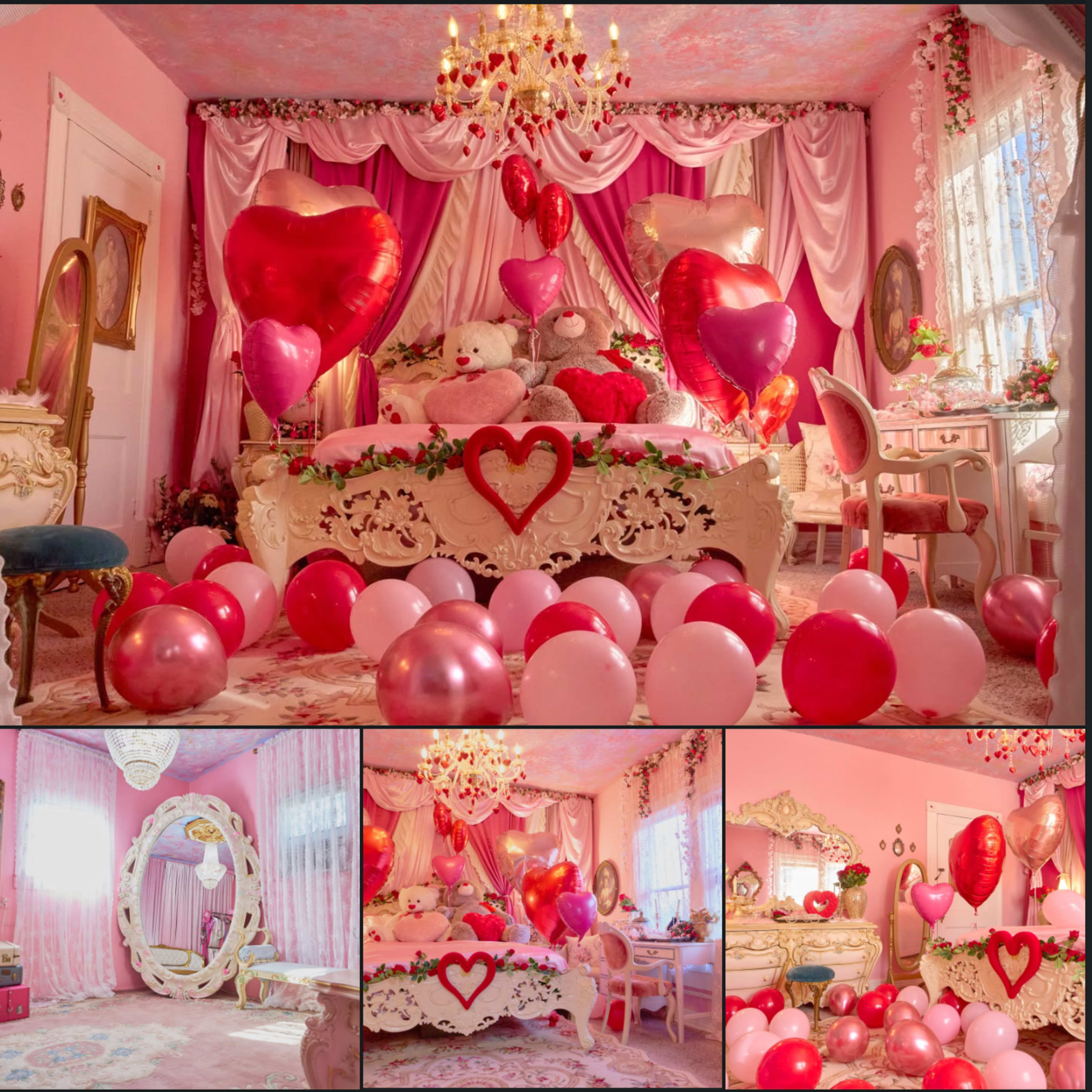 The Pink  House Valentines Day Sets Image in Near Northside, Houston, TX