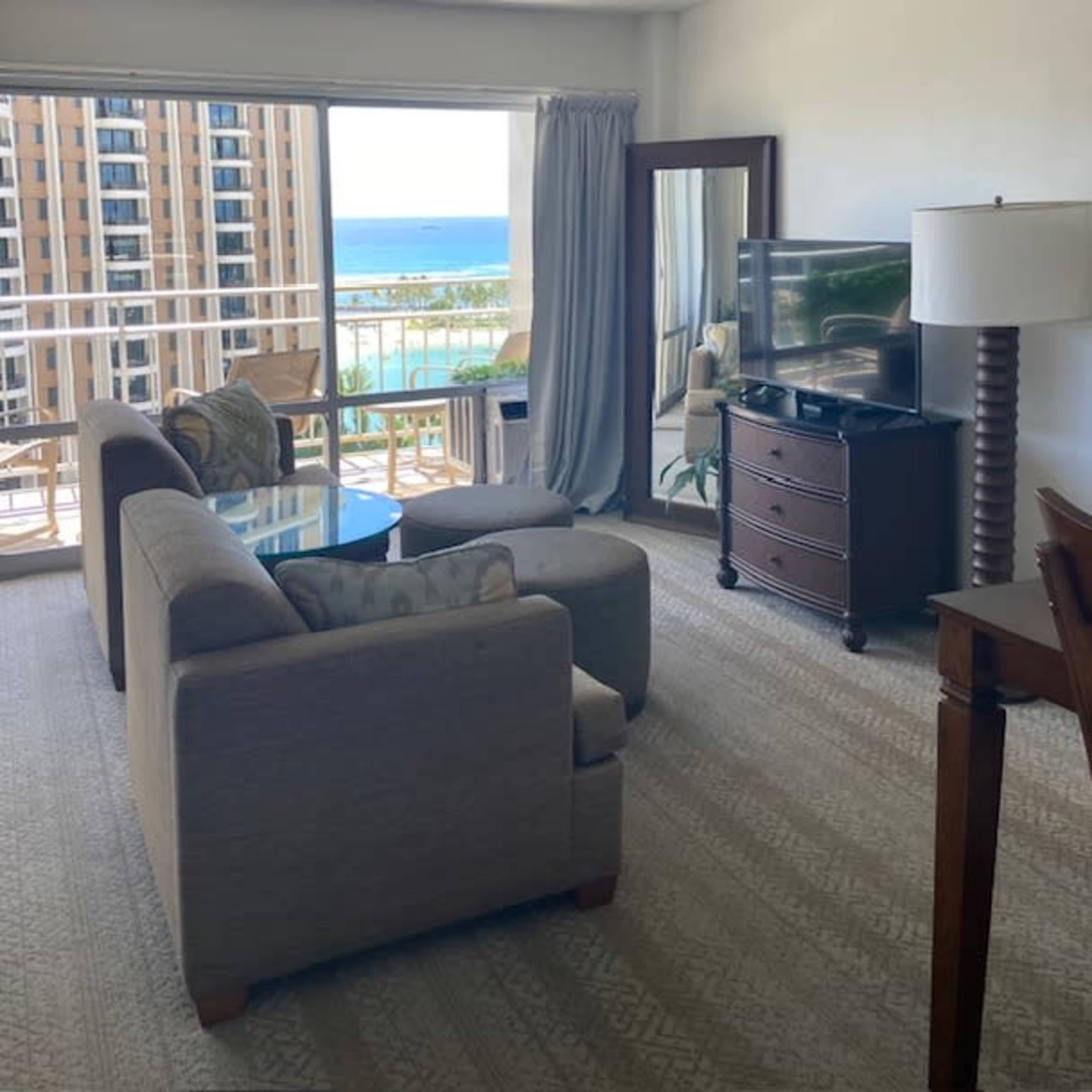 Spectacular Ocean and Sunset View Condo in Waikiki Famous Building Image in Waikiki, Honolulu, HI