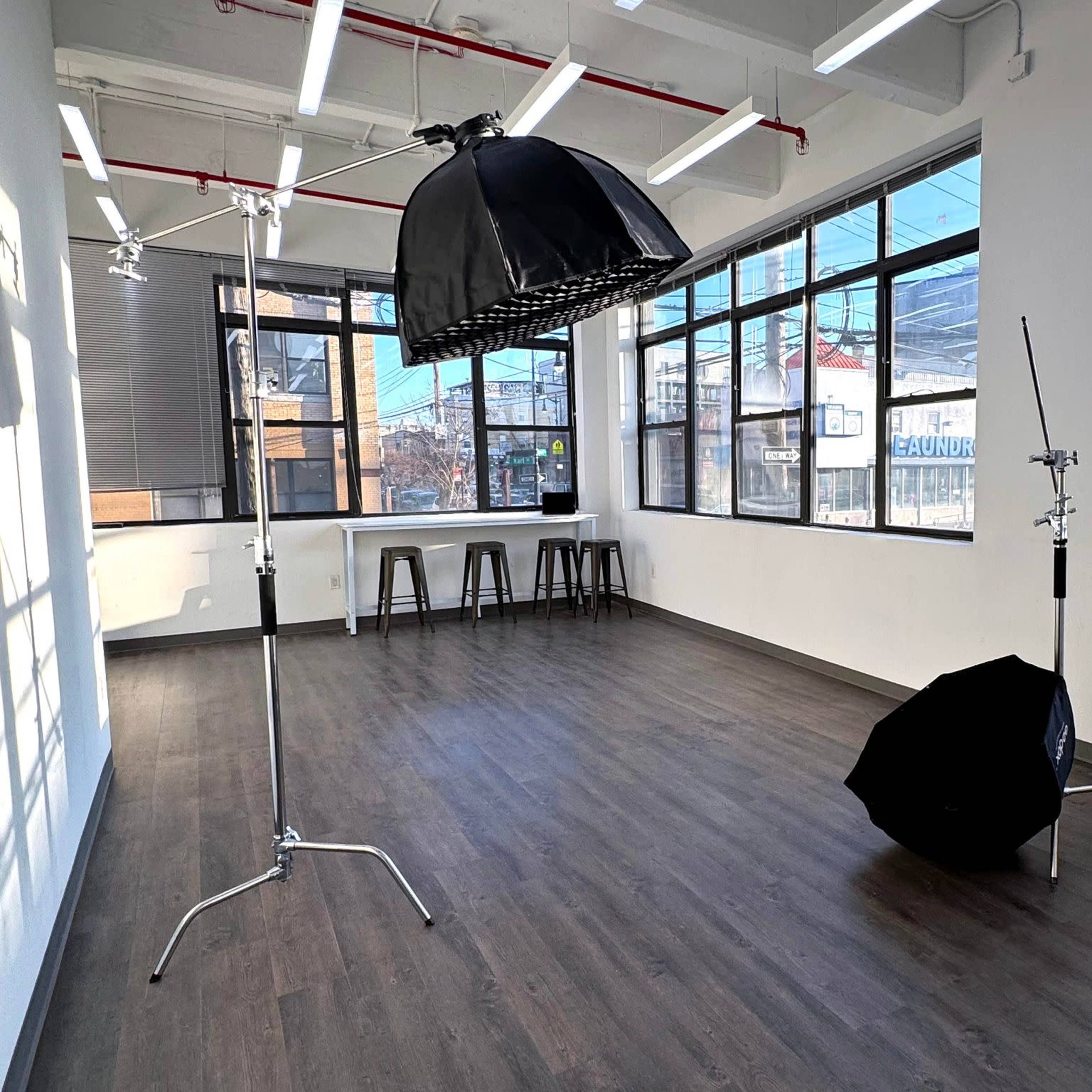 Industrial-Chic Studio for Photography & Streaming Image in Bushwick, Brooklyn, NY