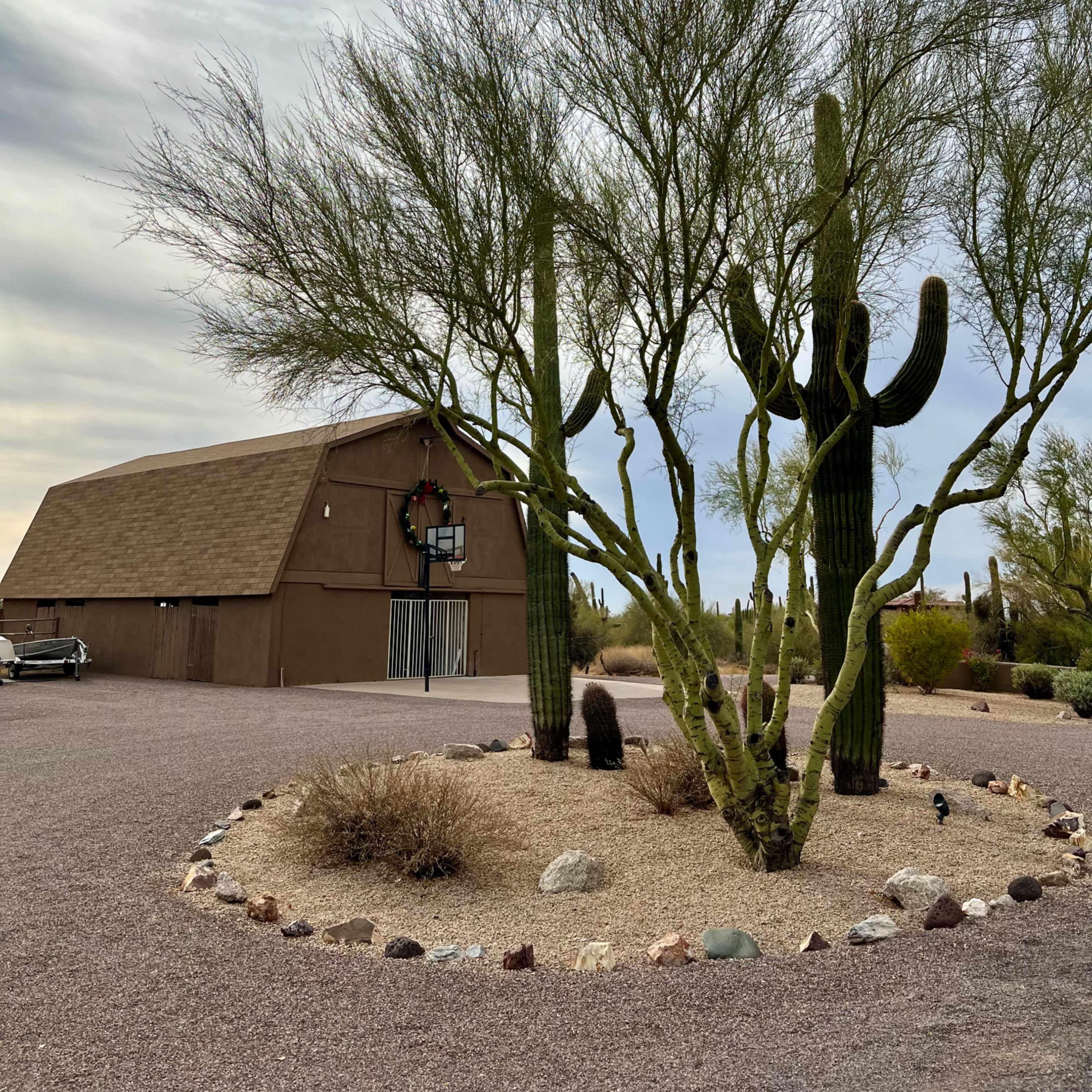 Sprawling lush backyard on Cave Creek Ranch Image in Desert View Village, Cave Creek, AZ