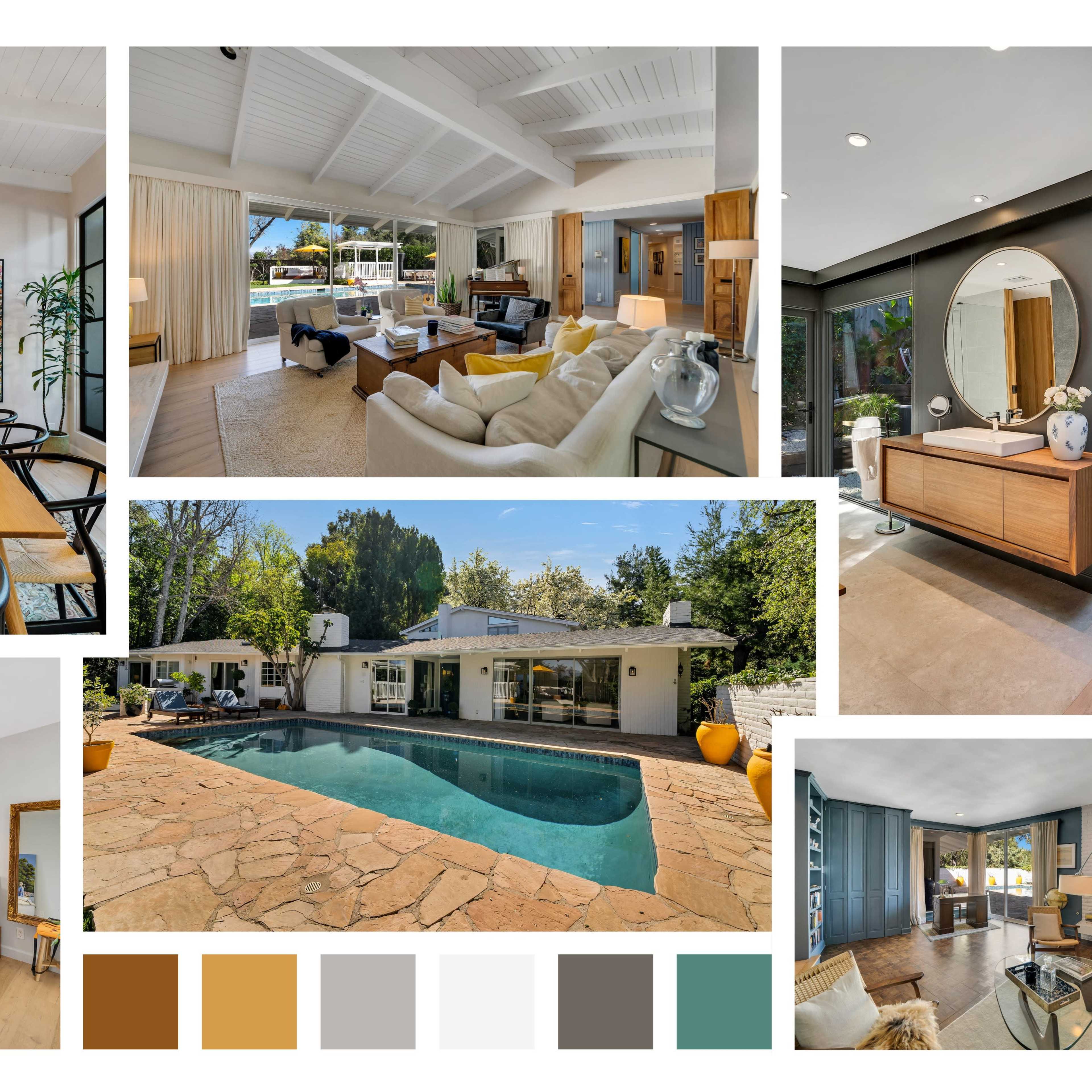 SLIM AARONS-INSPIRED RANCH: CHIC 60'S OASIS Image in Sherman Oaks, Los Angeles, CA
