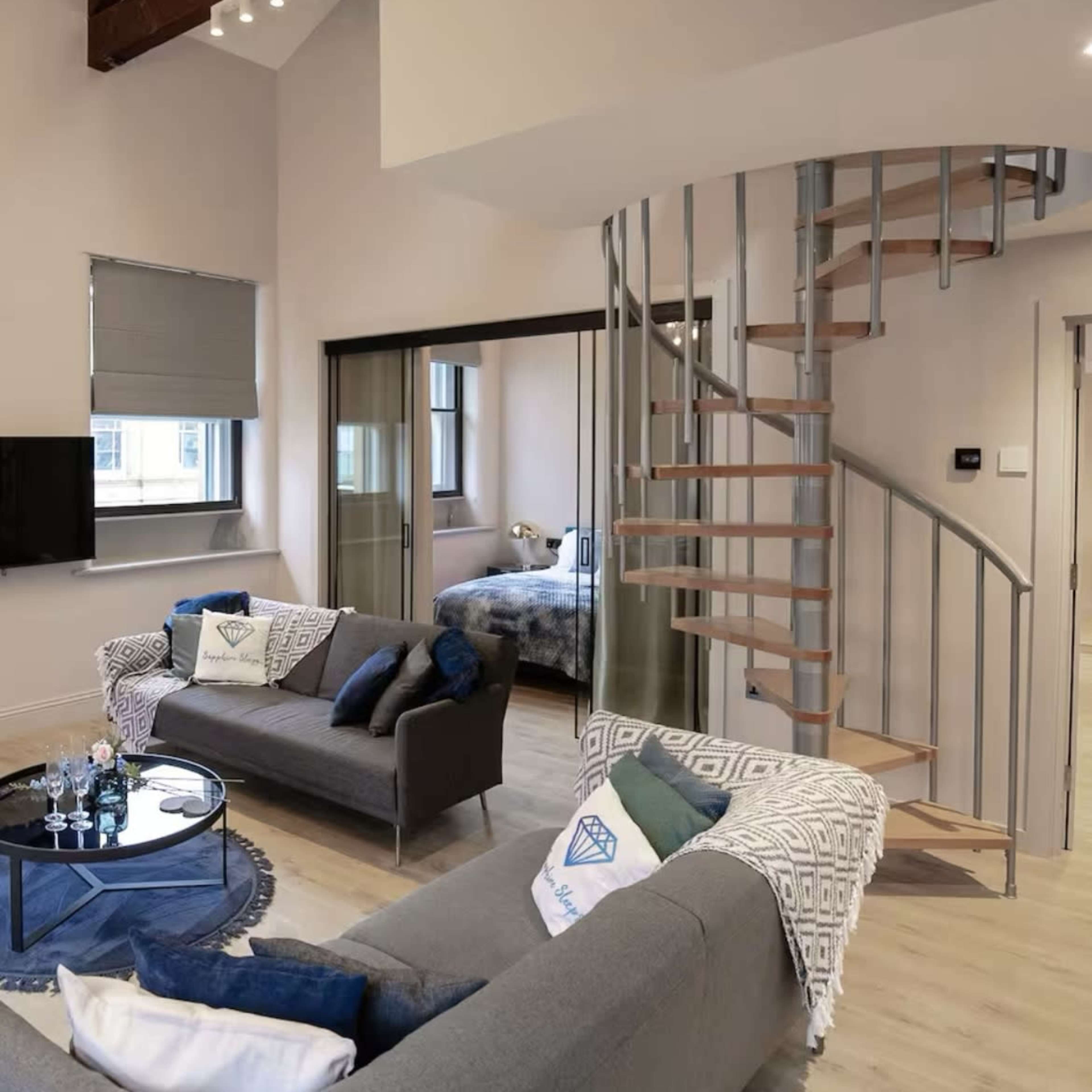 New York style apartment 3 bed 3 bath Image in Chinatown, Manchester, England