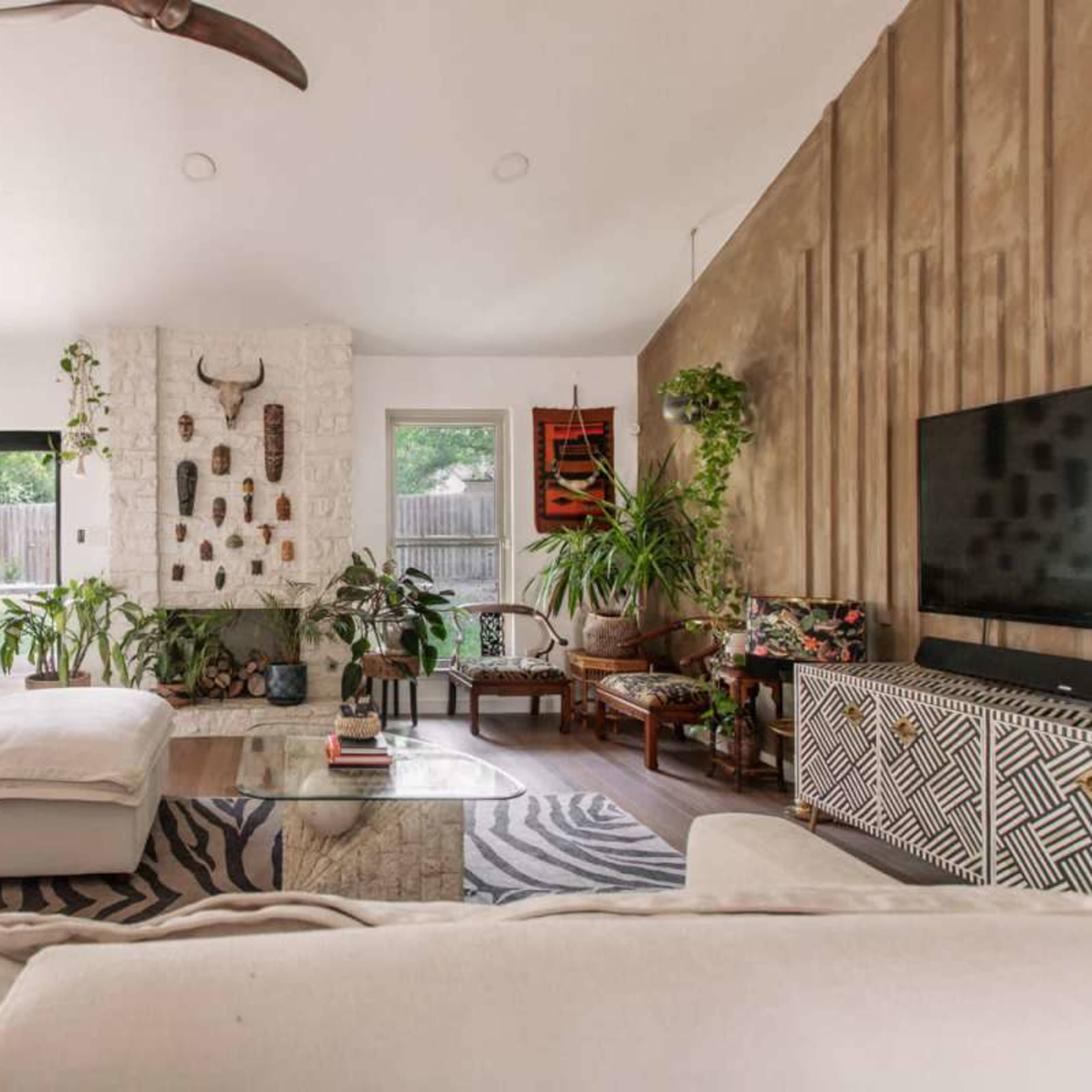 Stylish, unique, natural light-filled home Image in Sunridge South, Austin, TX