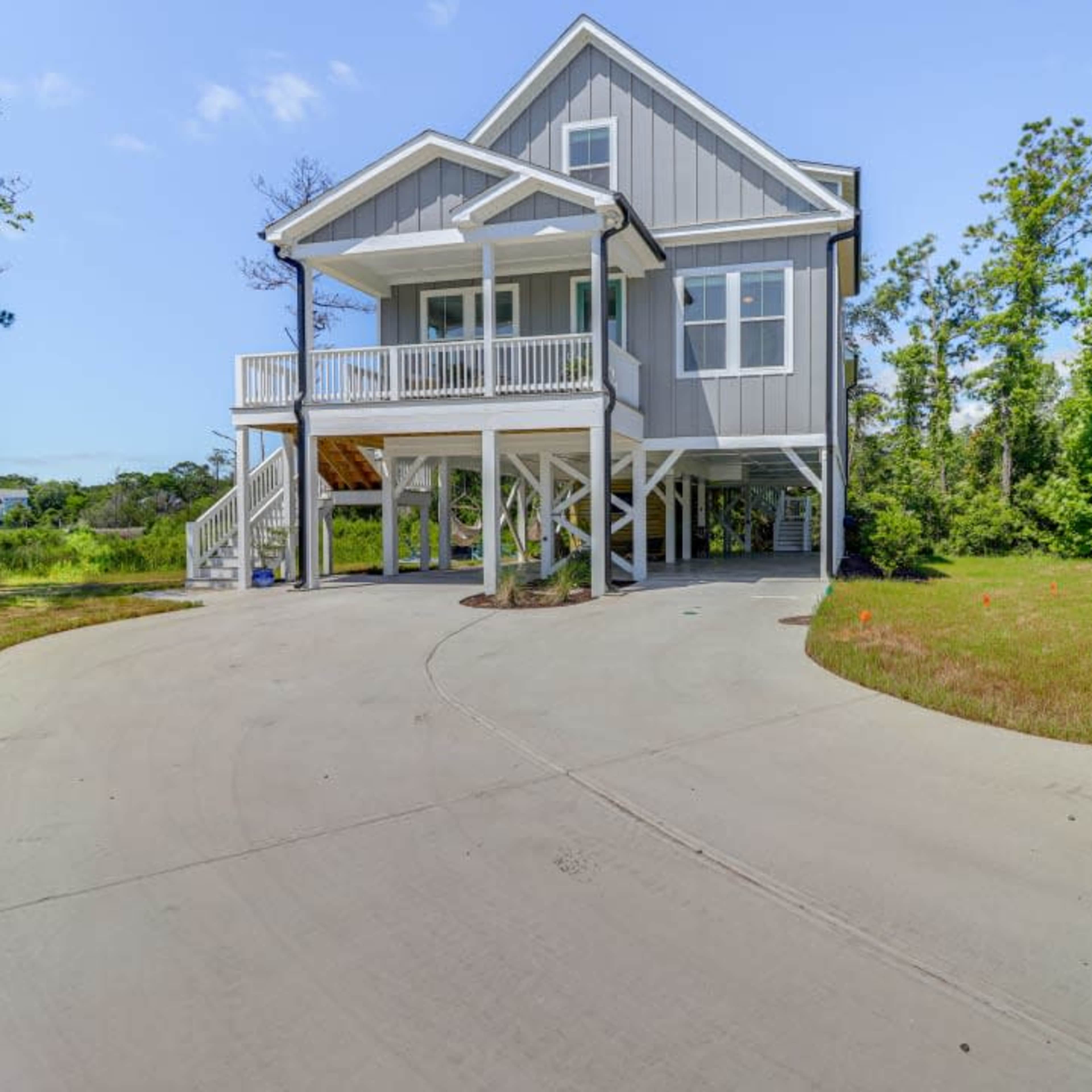 Intercoastal Modern Home Image in Myrtle Grove, Wilmington, NC