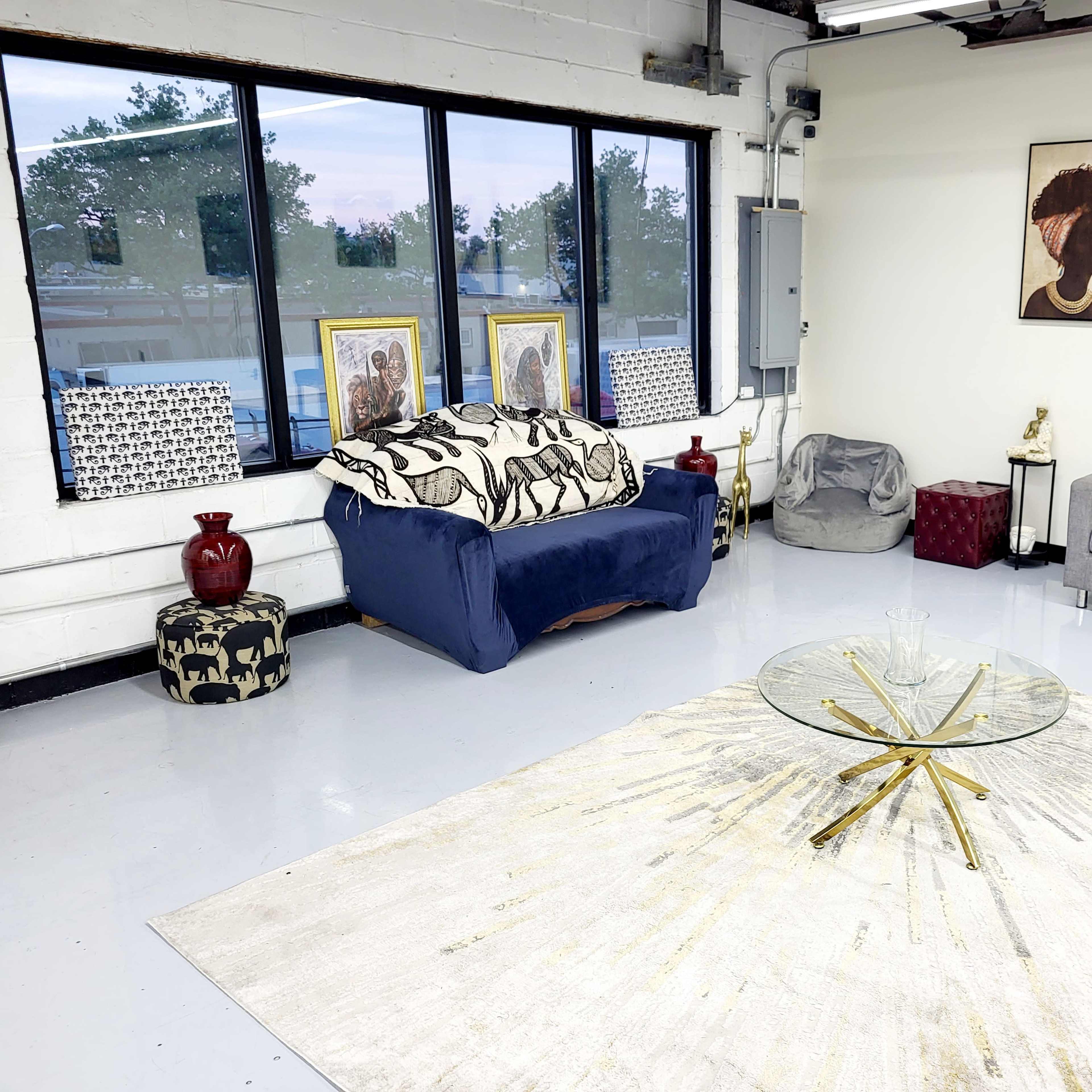 Loft-like Afrocentric Themed Event Studio/Hall with Skyline View Image in Canarsie, Brooklyn, NY