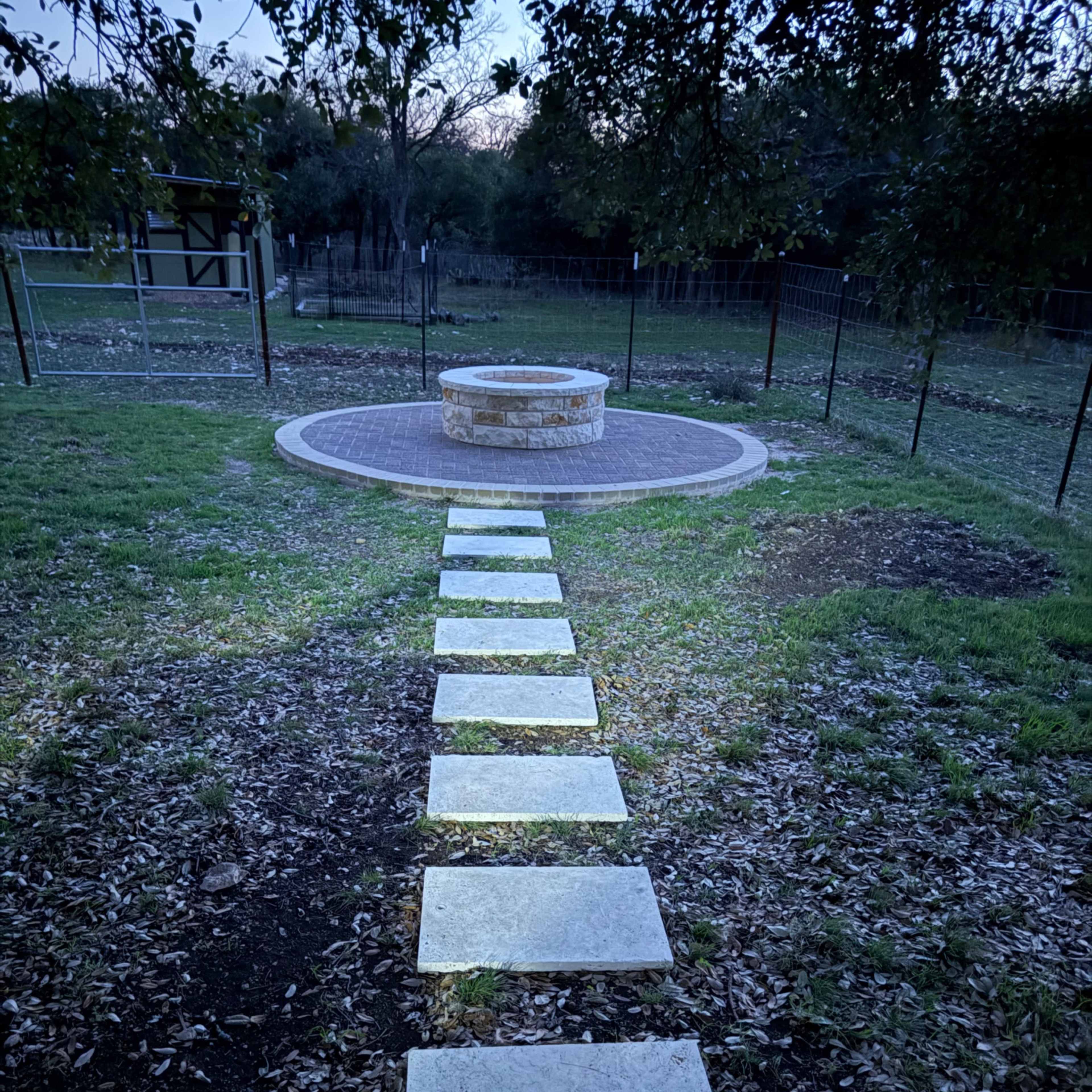 A Frame home in ranch setting. Image in , Florence, TX