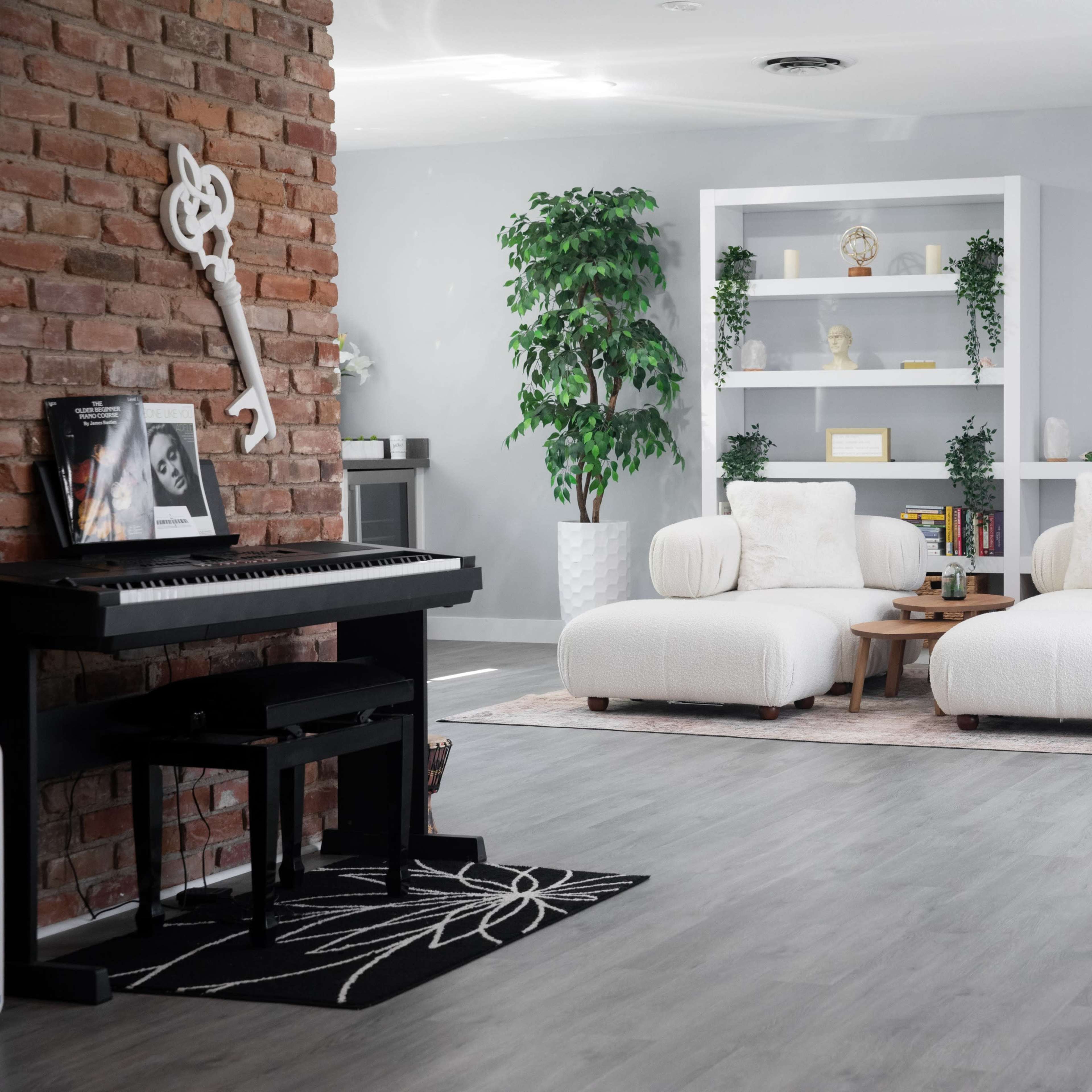 Modern Home with Red Brick and Large Open Layout Image in Twin Lakes, Las Vegas, NV