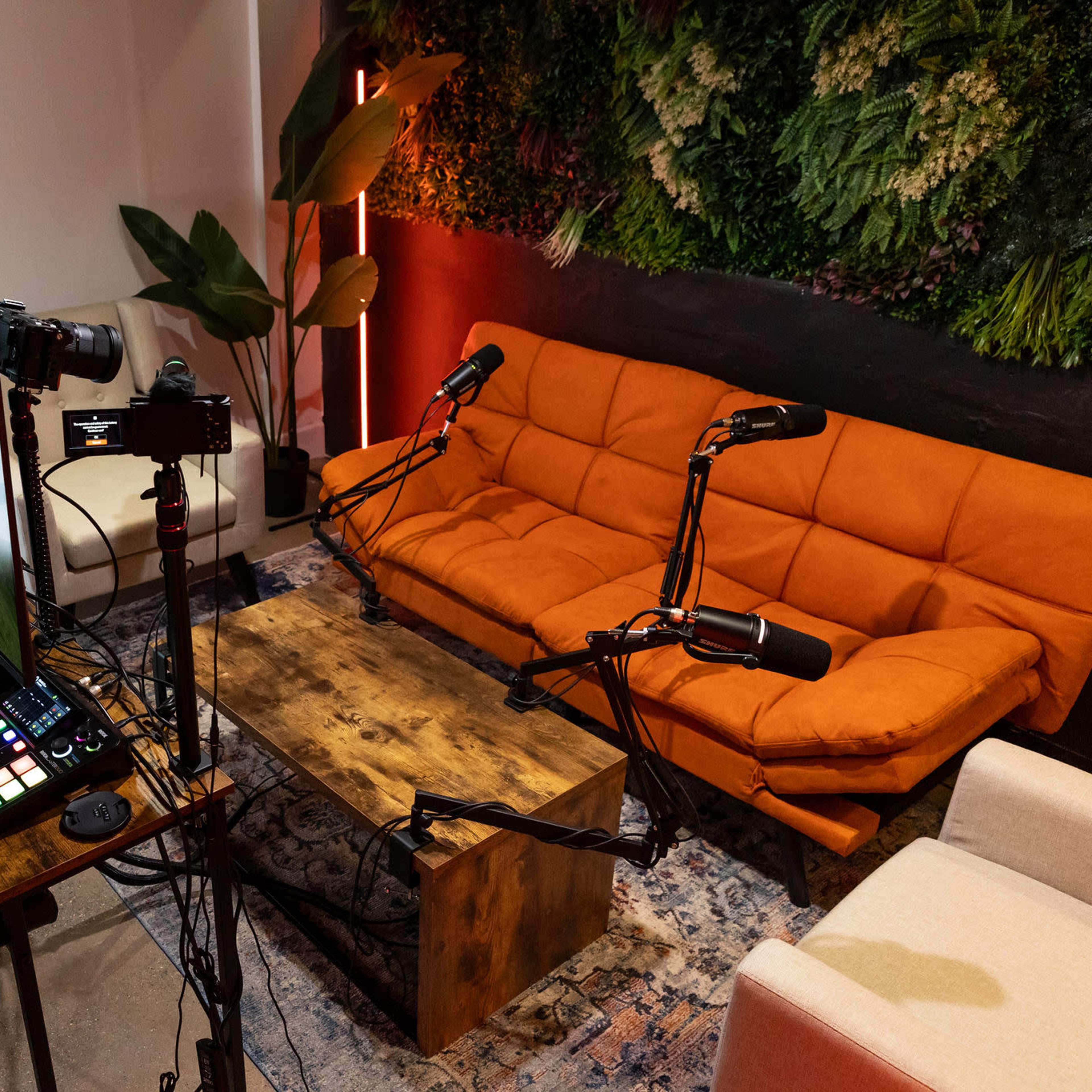 Watford Video Podcast Studio with 3-Camera Setup Image in Watford, Watford, England