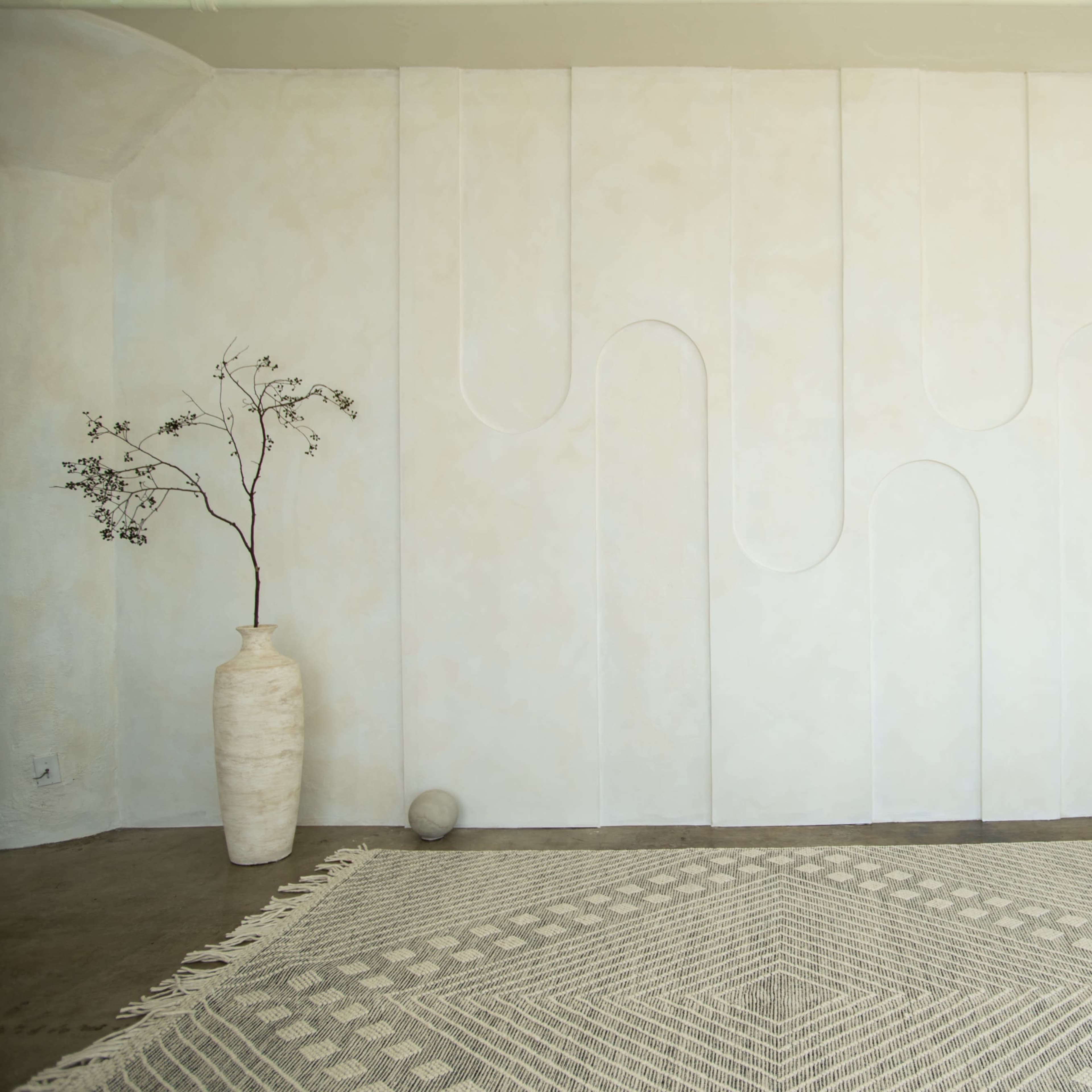 Bright Wabi Sabi Inspired Loft with Natural Decor Elements and Texture Image in Central LA, Los Angeles, CA