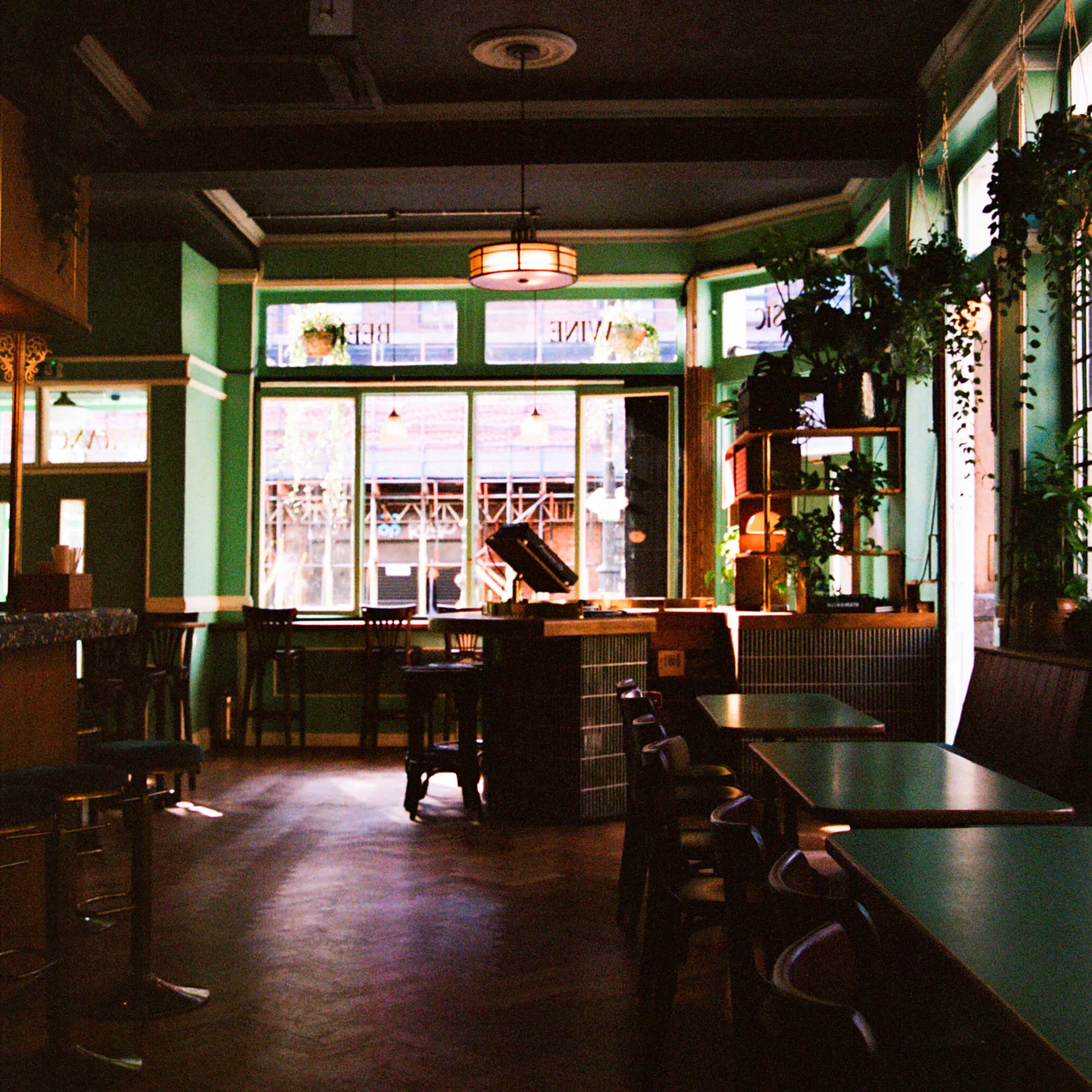 Mid Century Modern Cocktail and Hi-Fi Bar Image in Dalston, London, England