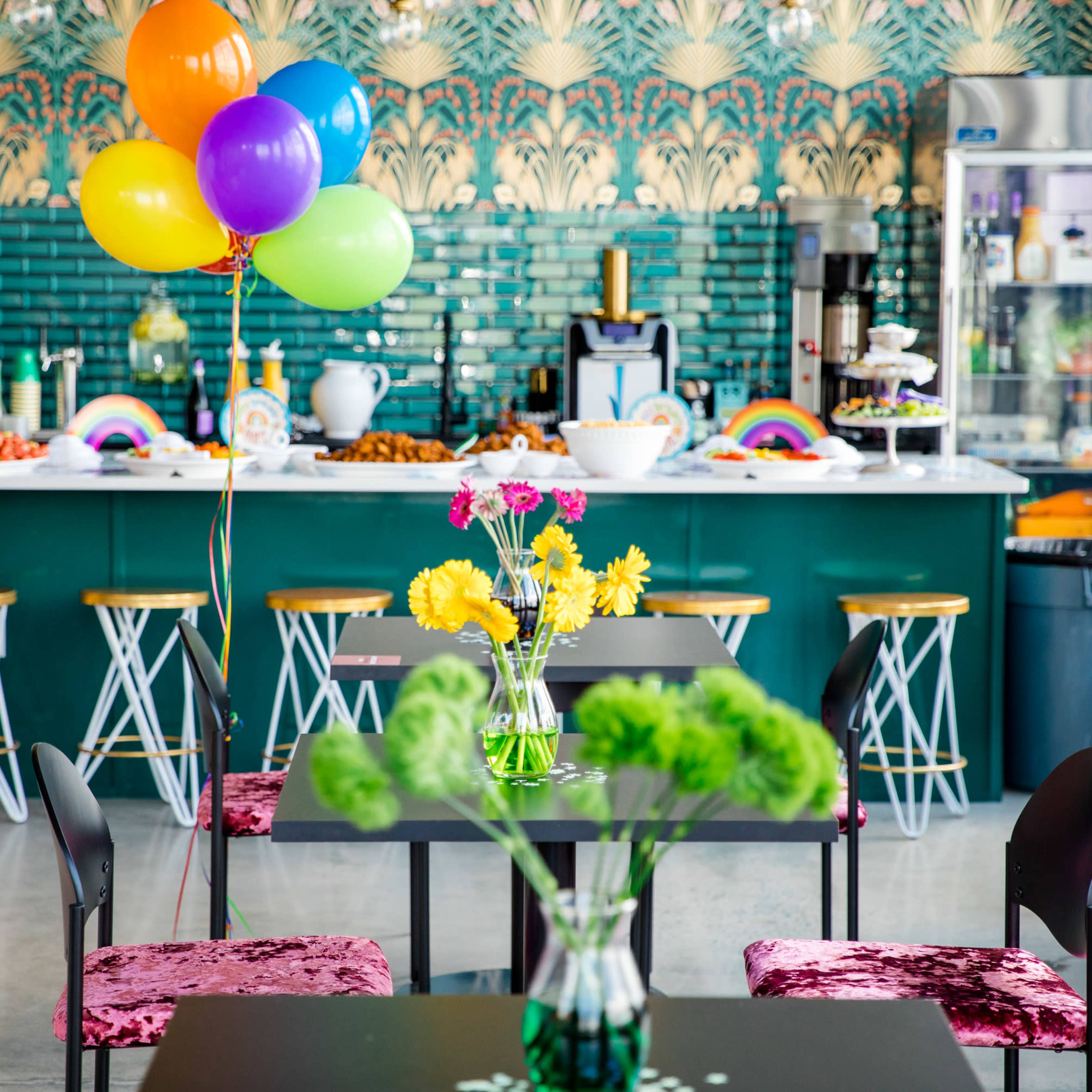 Industrial Event + Meeting Space with Ceiling-to-Floor Windows + Kitchenette Image in Nashville, Nashville, TN