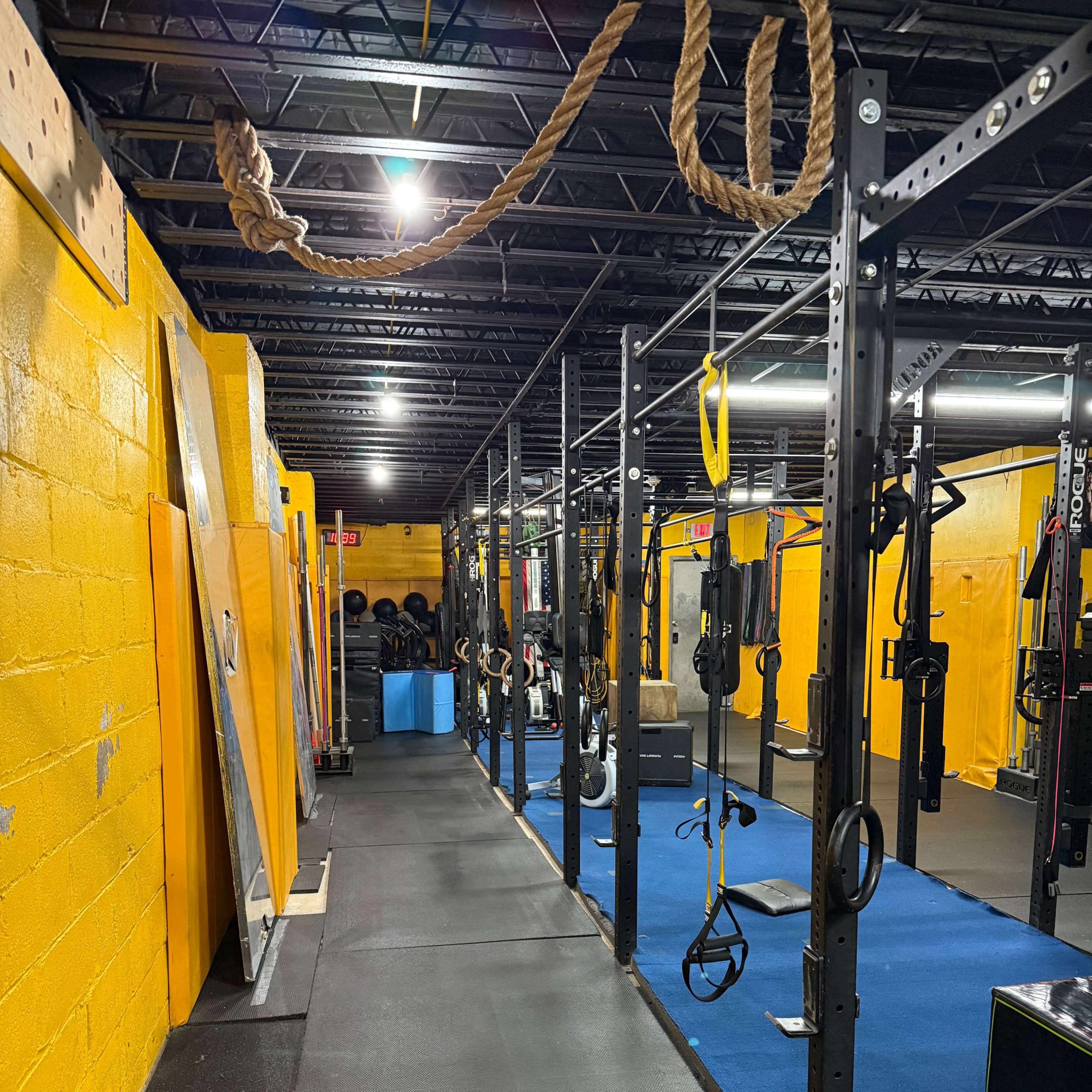 We are located in the Mid Downtown area. Right by the Sawmill River Parkway It's a CrossFit Gym with 2200 sq ft. During off Class hours it is used as a personal training studio. Image in Bryn Mawr Park, Yonkers, NY