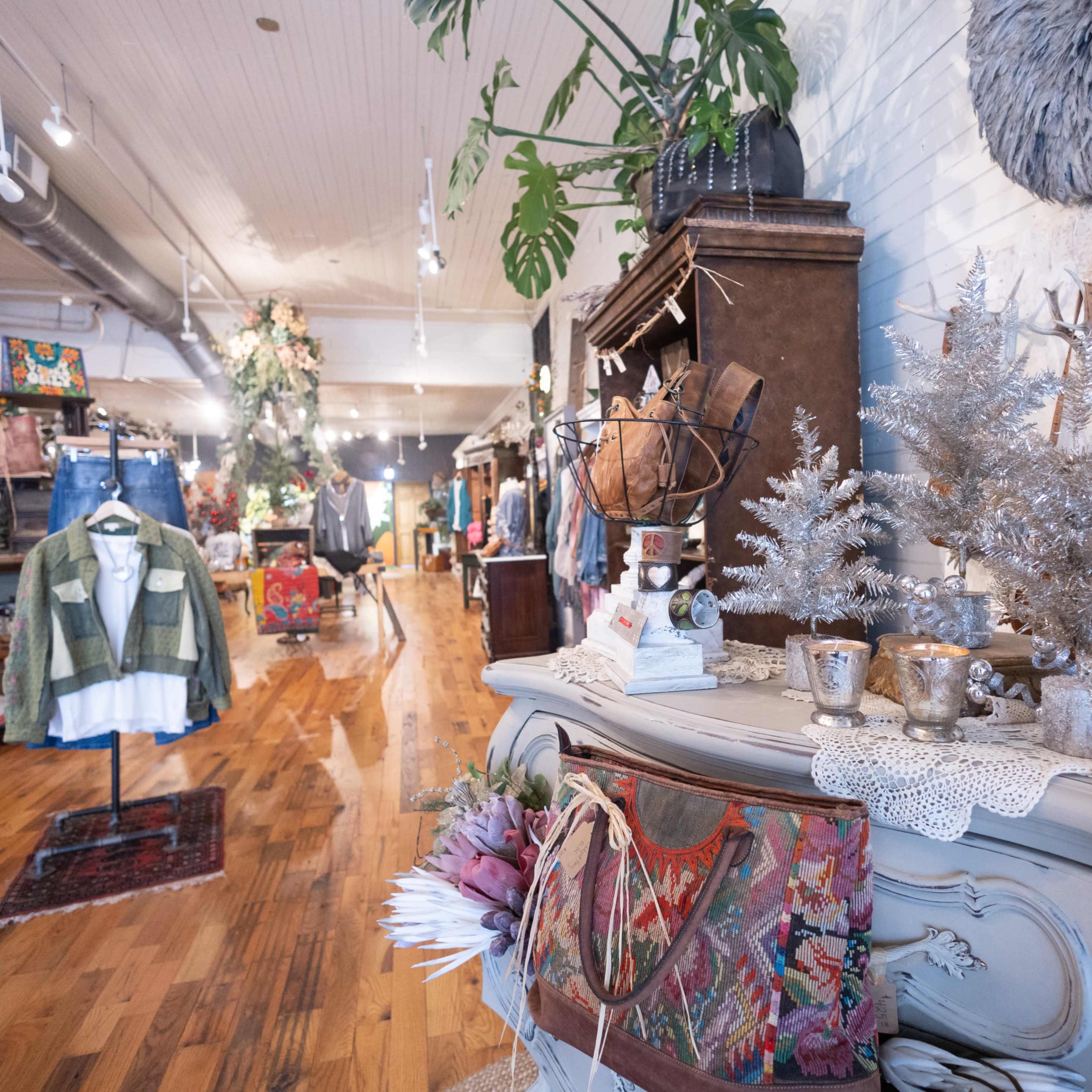 Heart of town, rustically elegant boutique with an industrial backdrop nestled in the beautiful mountains of WNC. Image in Canton, Canton, NC