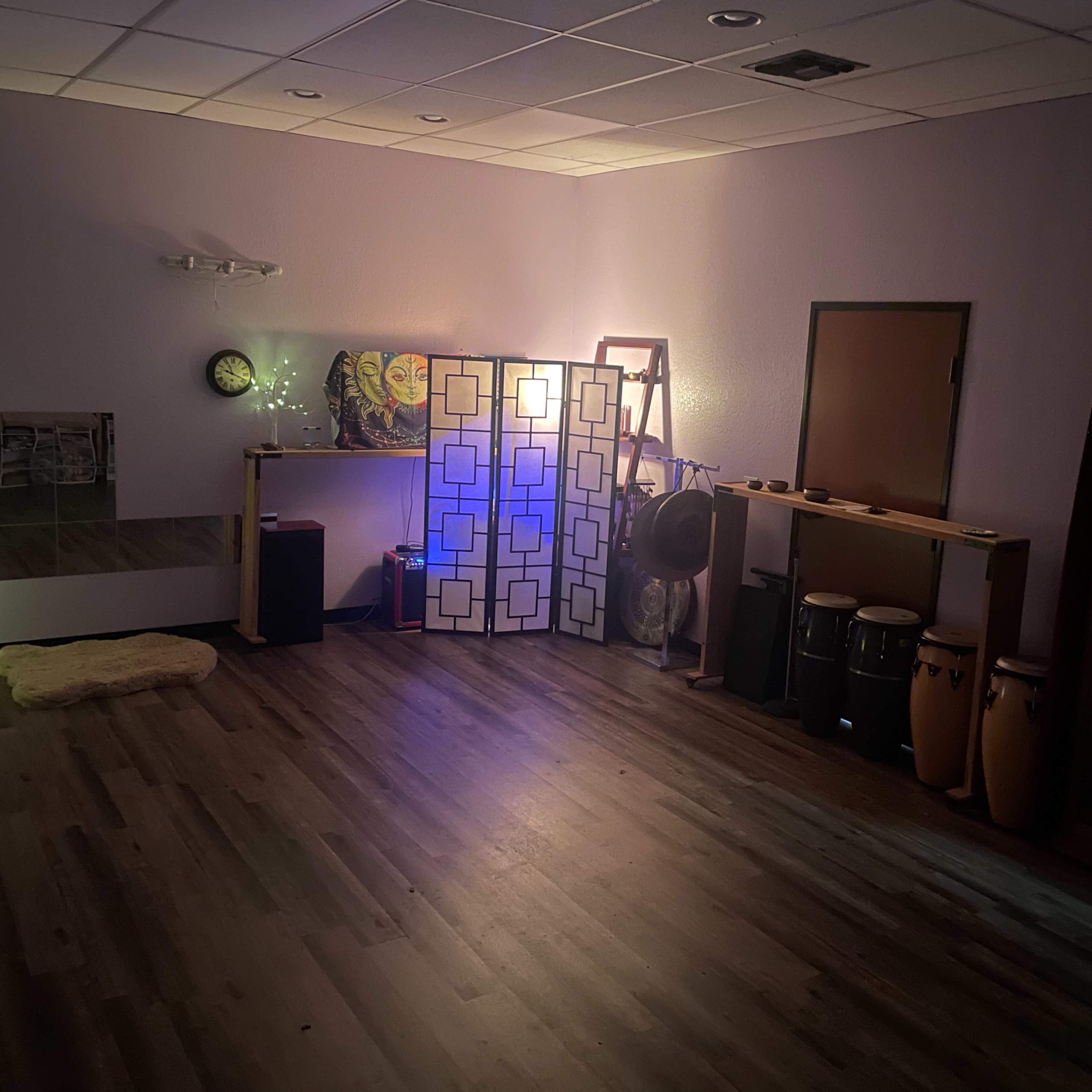meditation, dance, sound healing, small gatherings, lounge Image in East Congress, Austin, TX