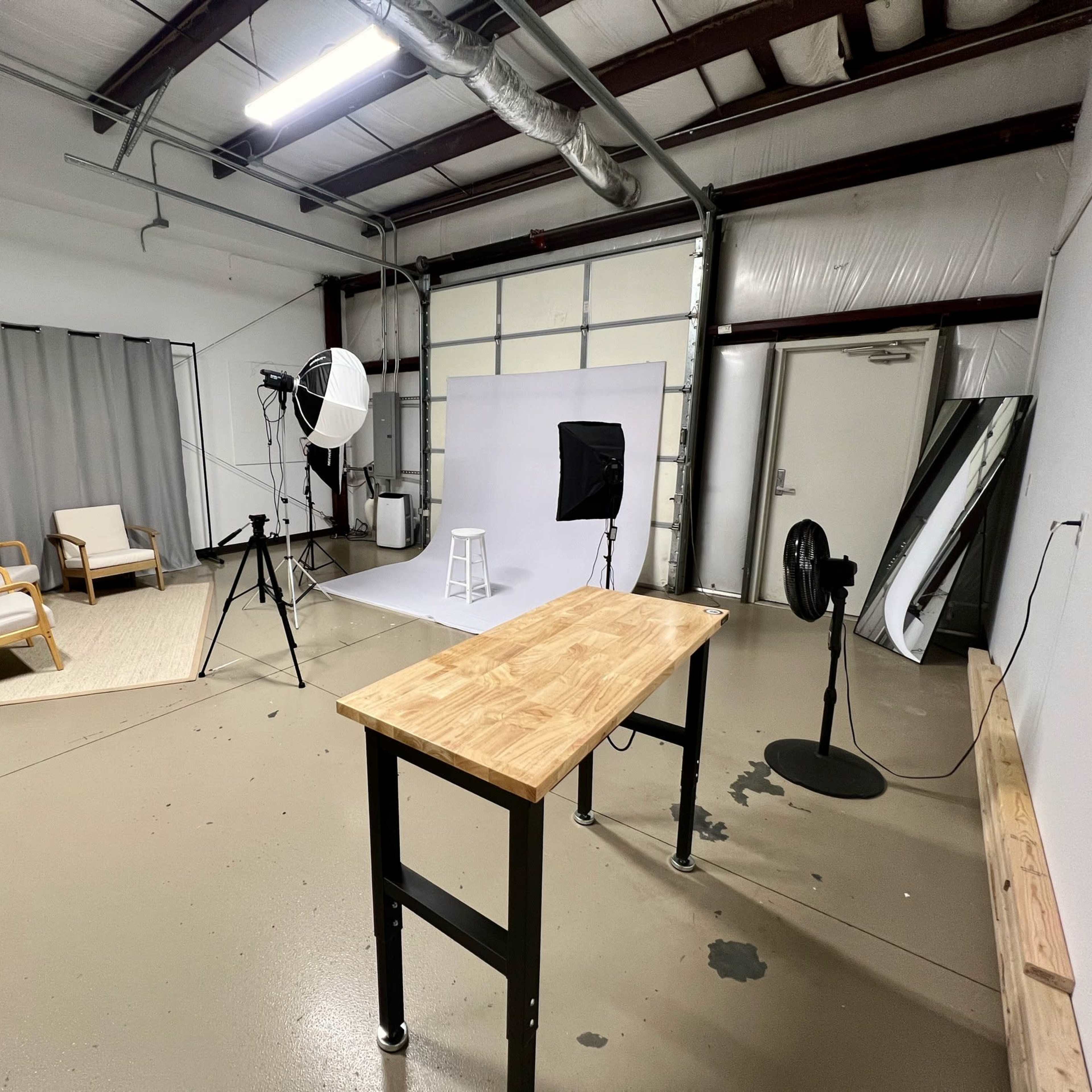 Multipurpose Production Space (Video, Photo, Podcast) Image in Umstead, Morrisville, NC