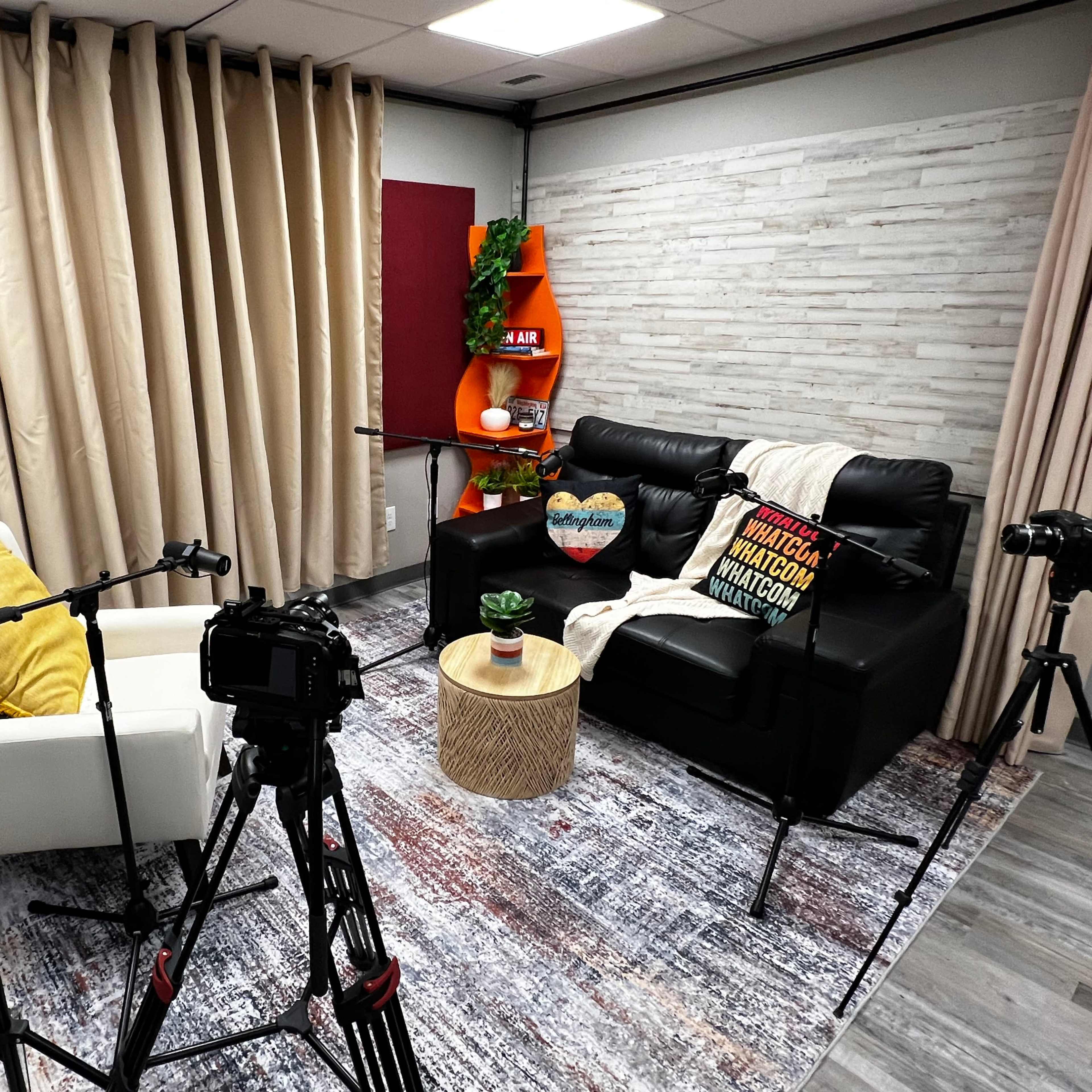 Audio and Video Podcast Studio Image in Samish Hill, Bellingham, WA