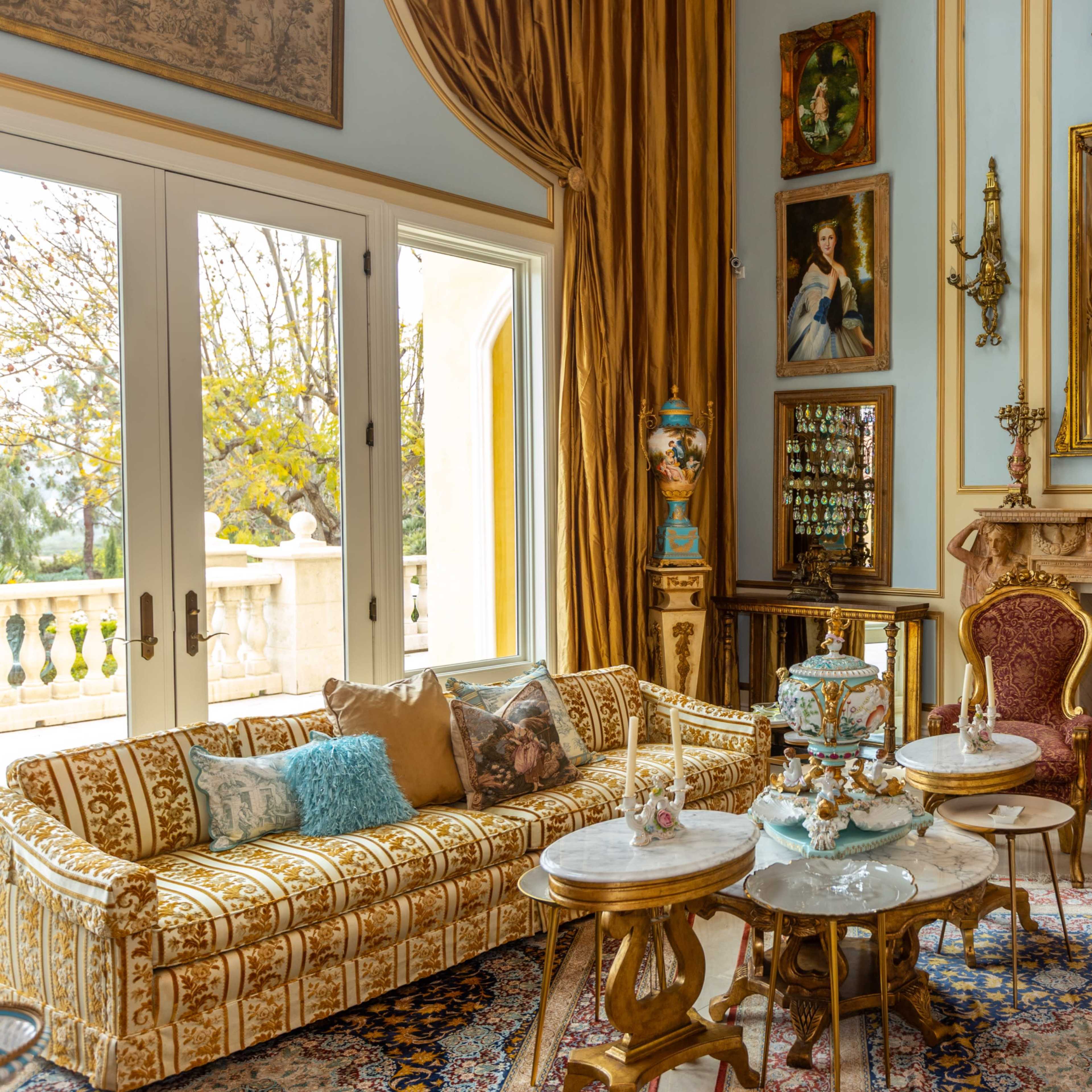Versalle Glamorous Moroccan-Inspired Gold Chateau in San Diego Image in , Rancho Santa Fe, CA