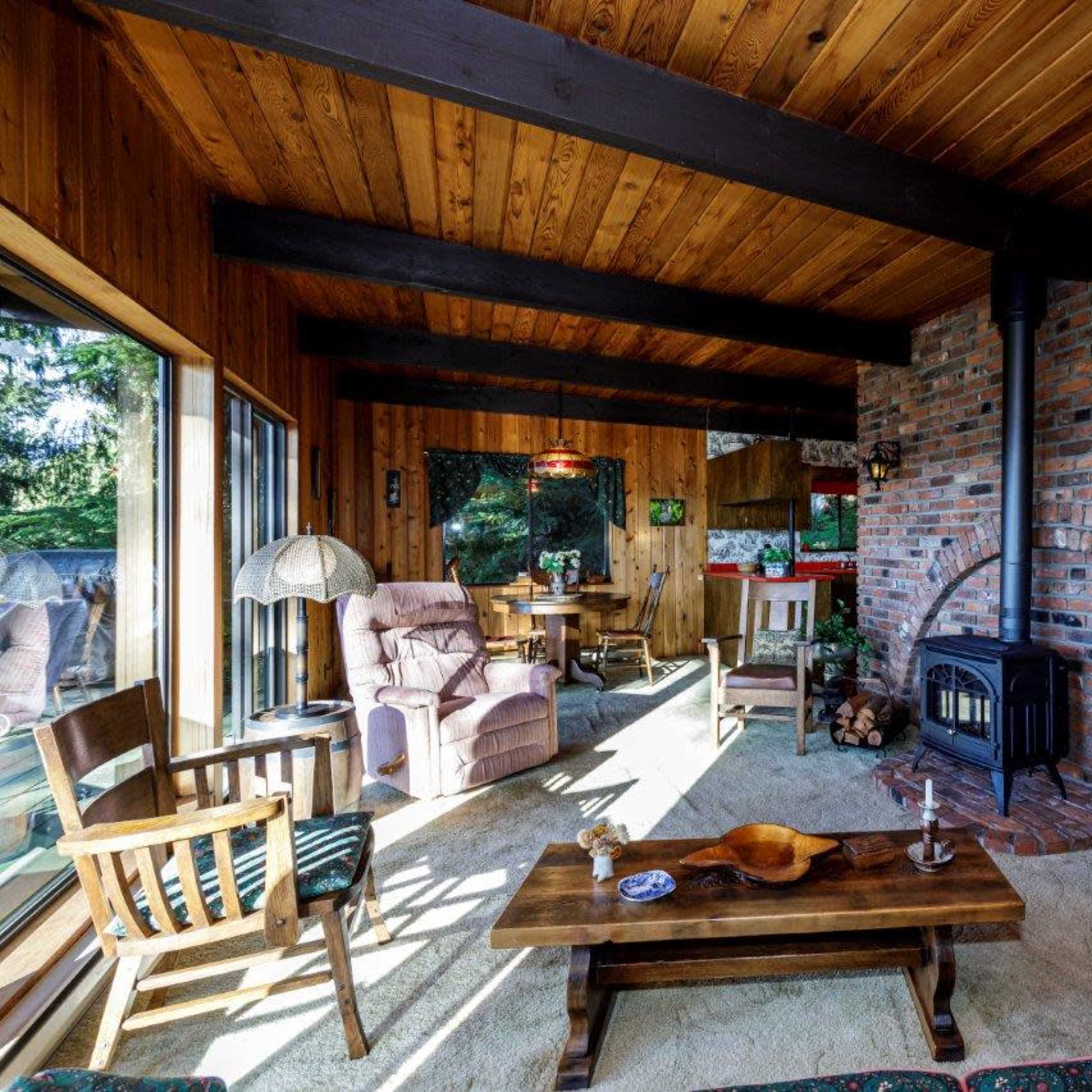 Throwback to the 70's in this Cabin/home on Island Image in Bowen Island, Bowen Island, BC