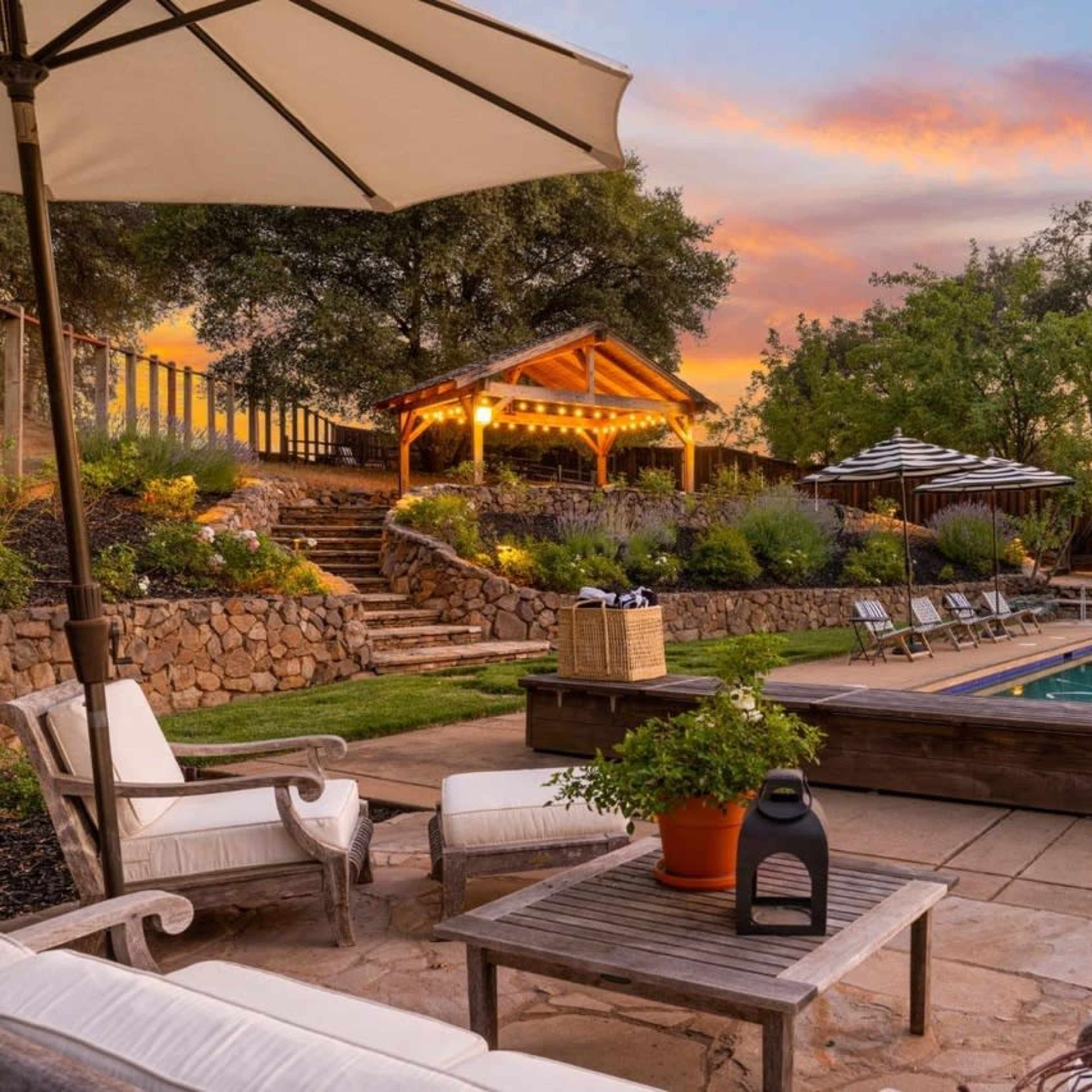Luxe Poolside Oasis for Special Events Image in , Cool, CA