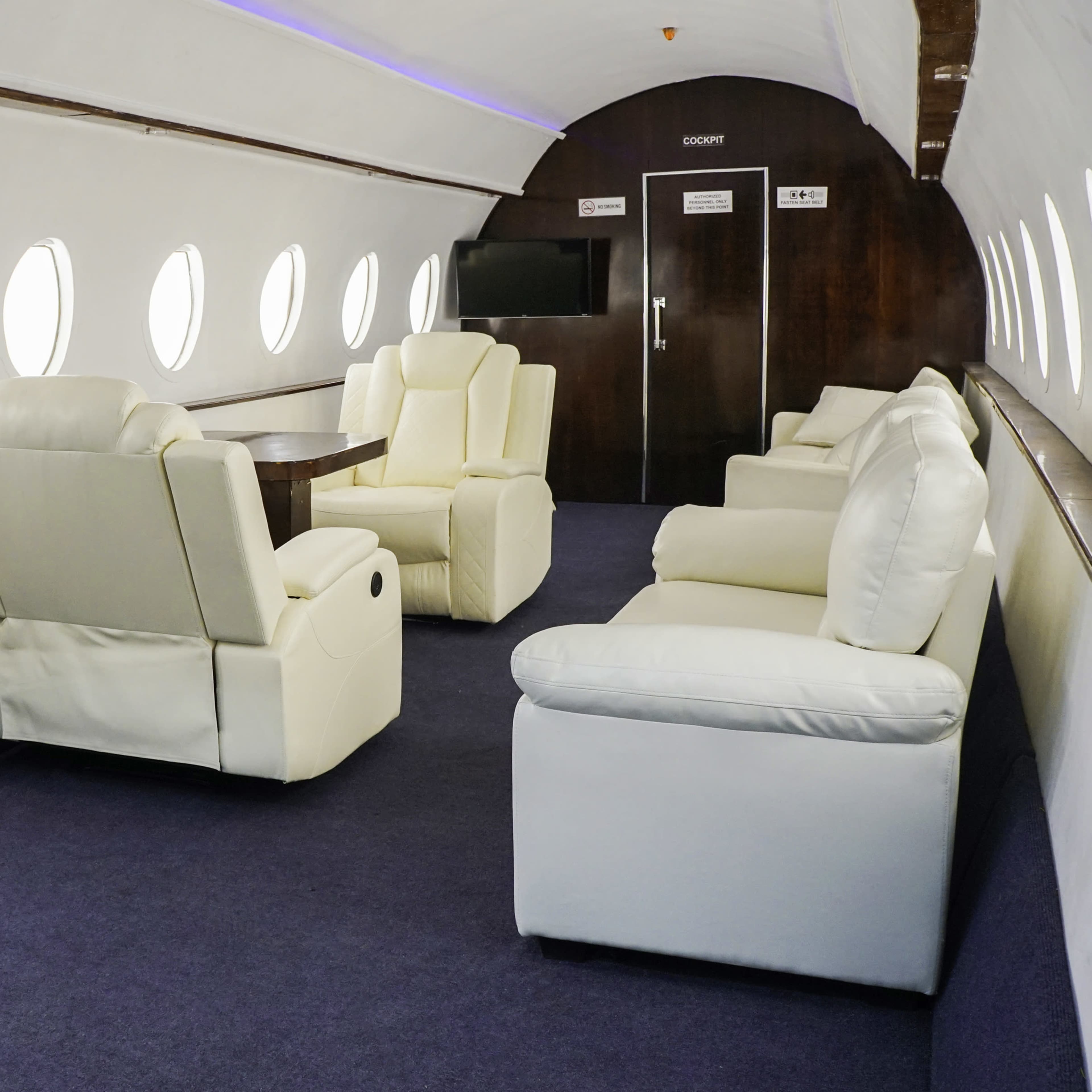 Unique Private jet Studio featured in many Magazines and music videos available for photo & video shoots with free parking - Olympic 4 Image in Boyle Heights, Los Angeles, CA