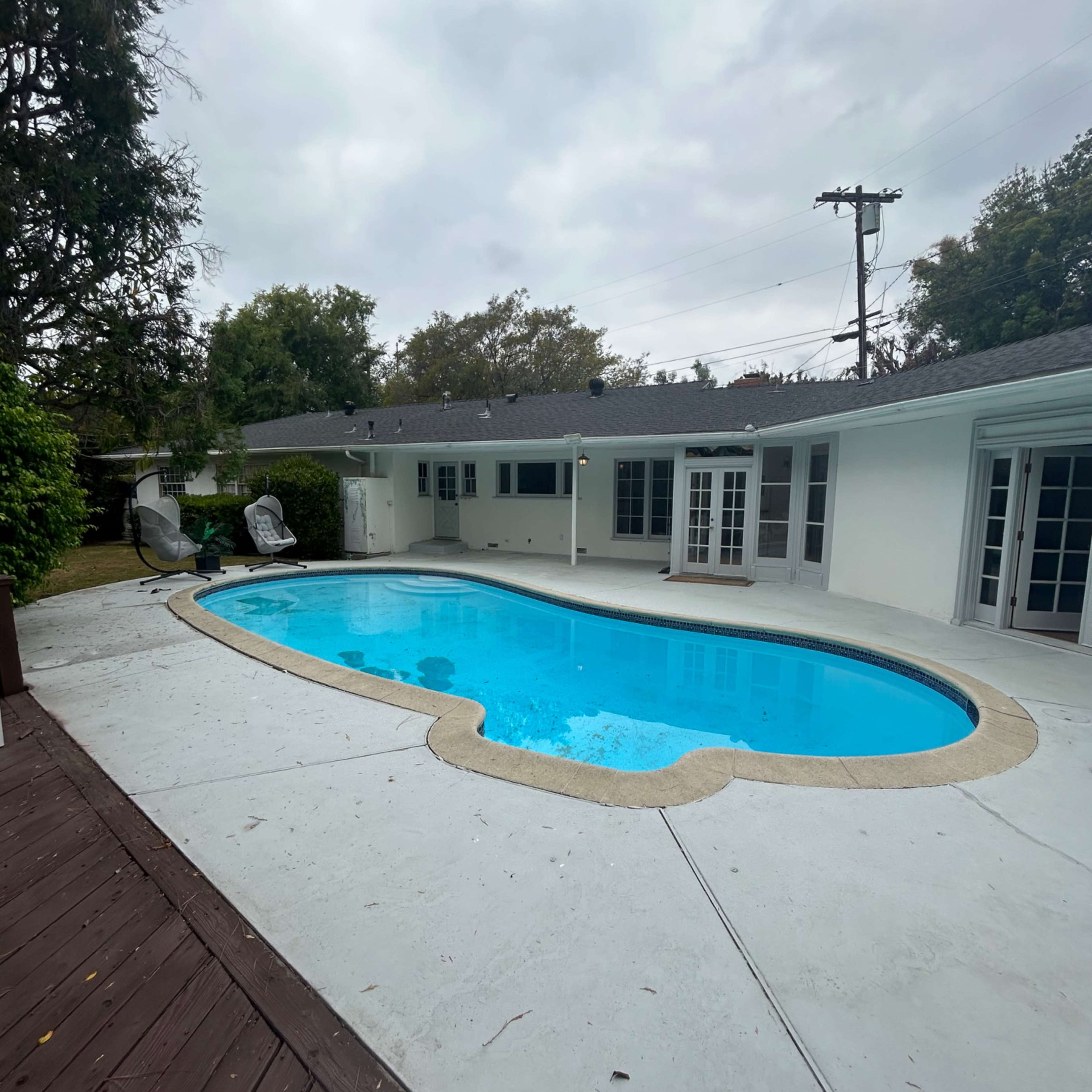 Brentwood House with Pool and Greenery Image in Brentwood, Los Angeles, CA