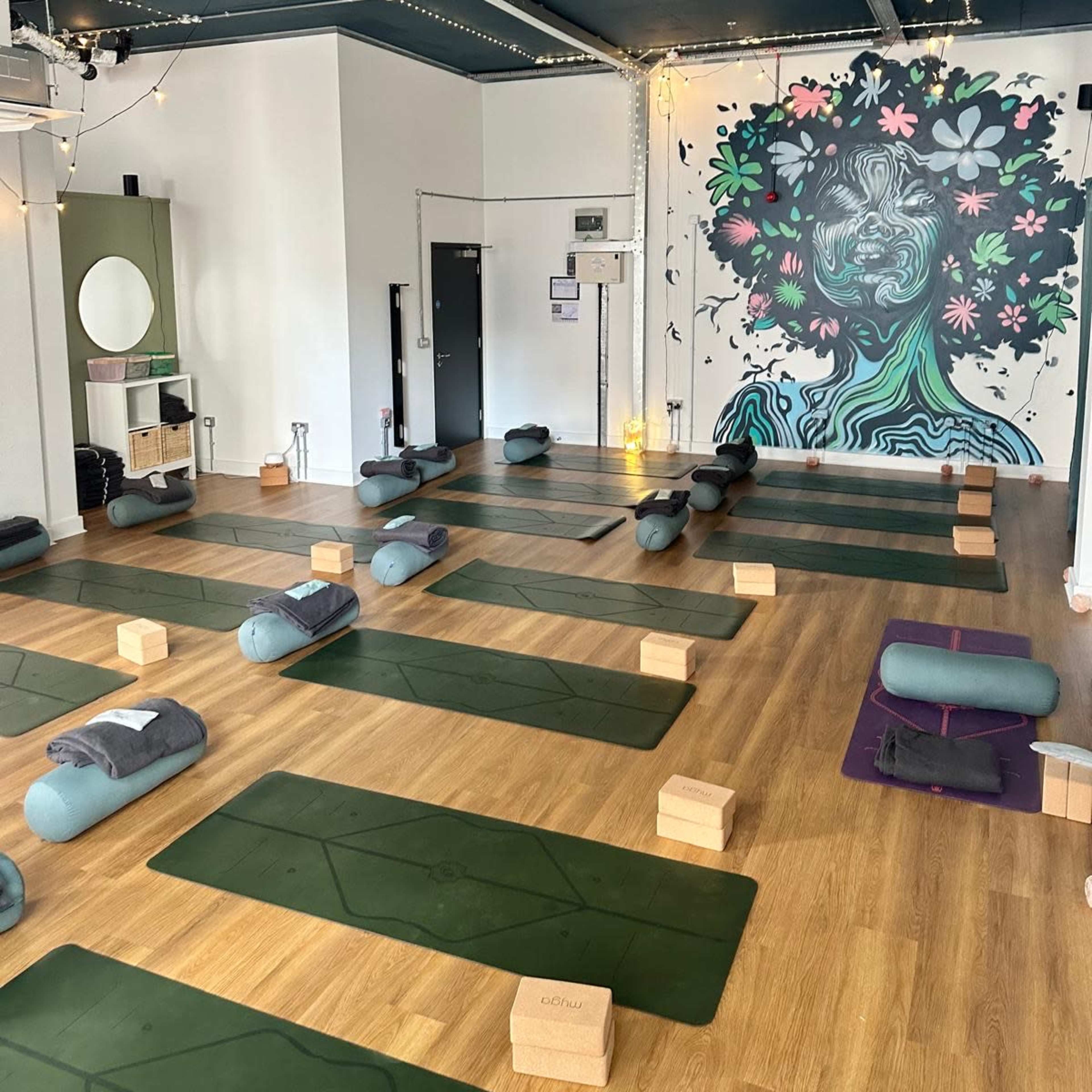 Social Yoga Image in Fish Island, London, England