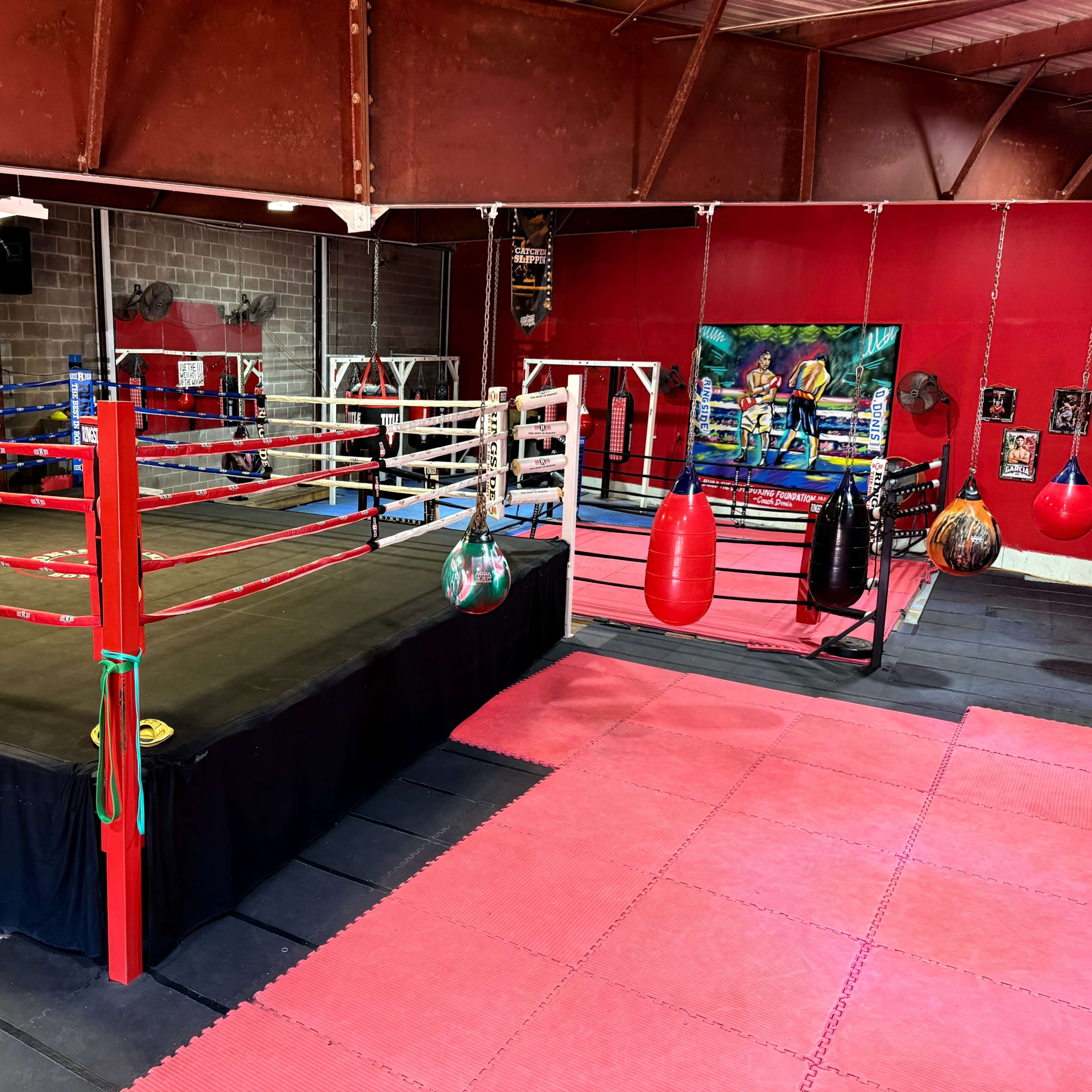 Houston’s Best Boxing Gym Rental – Spacious, Unique, and Camera-Ready Image in West Little York, Houston, TX