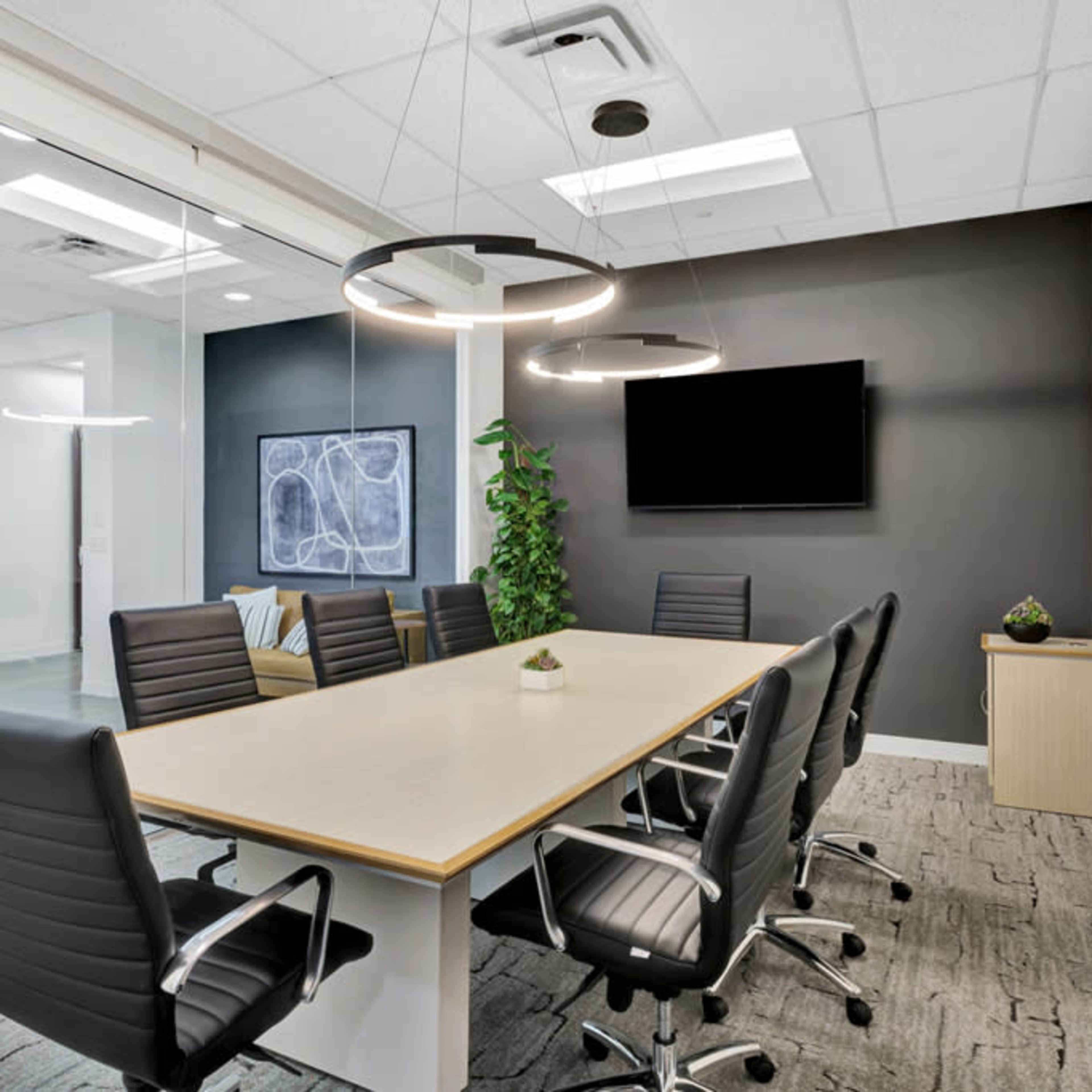 8 Person Conference Room Image in Hall Office Park, Frisco, TX