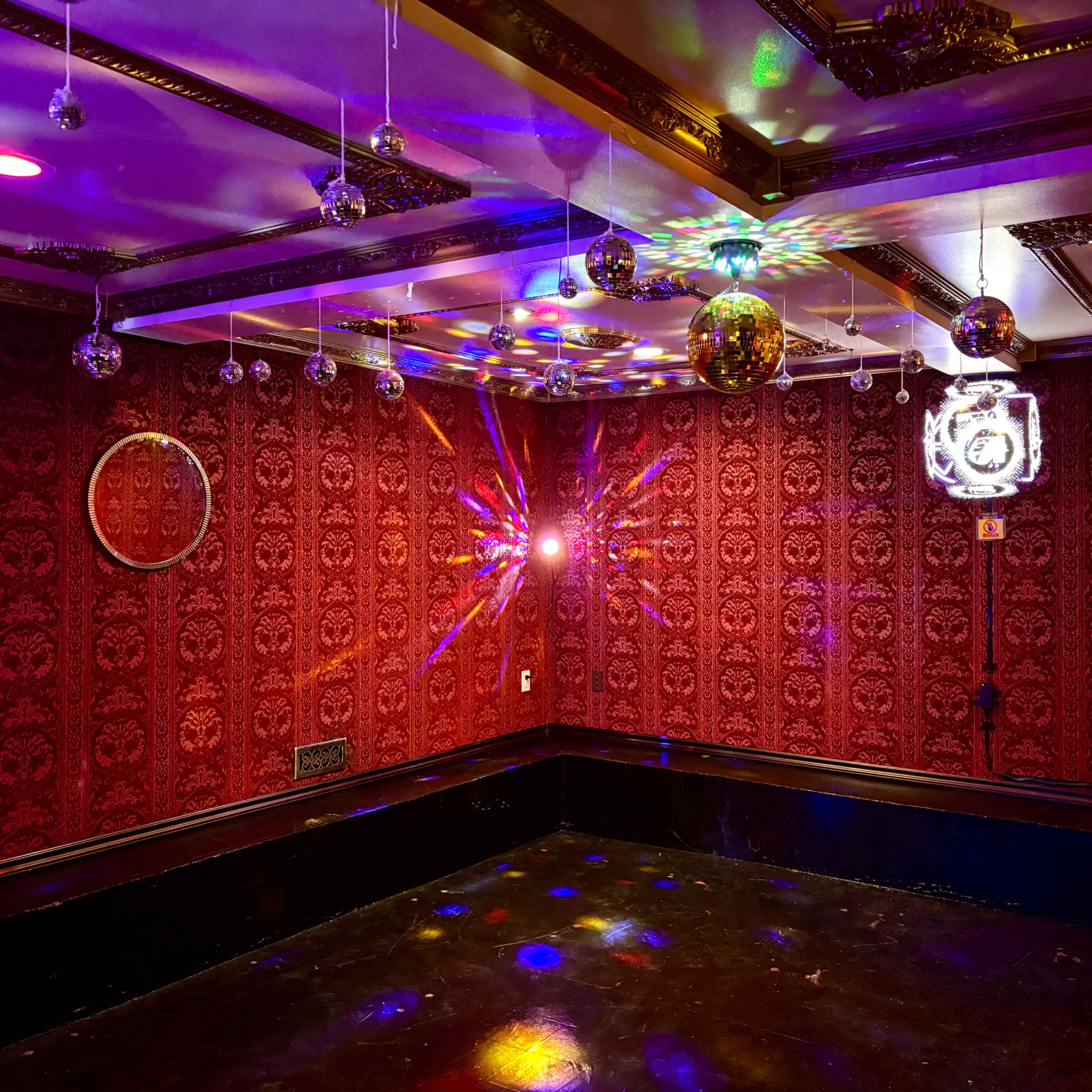 One-of-a-Kind Red Velvet Photo & Film Space Image in Southeast Portland, Portland, OR